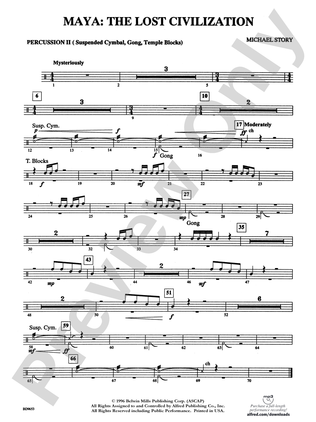 Maya: The Lost Civilization: 2nd Percussion