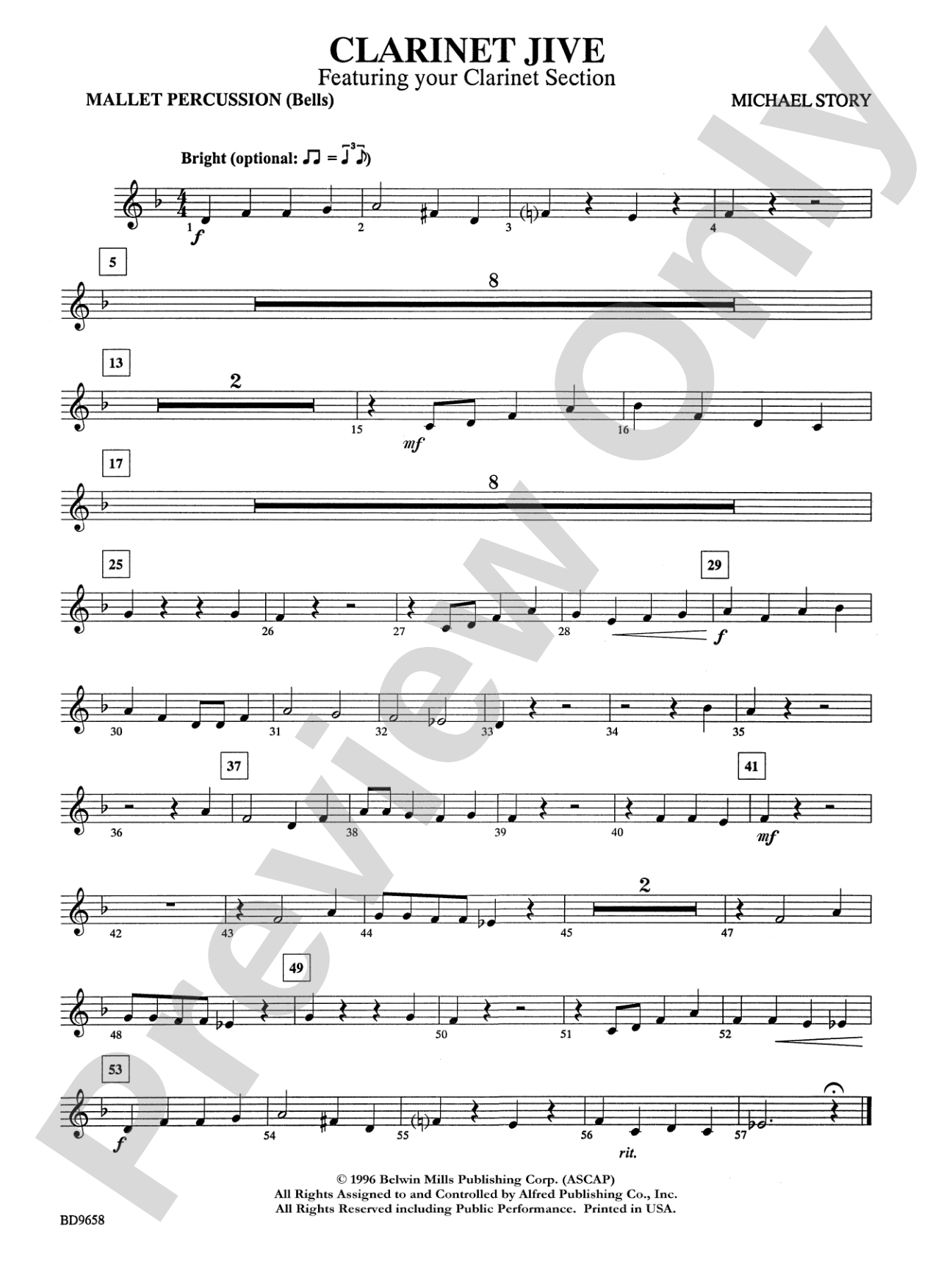 Clarinet Jive: Mallets