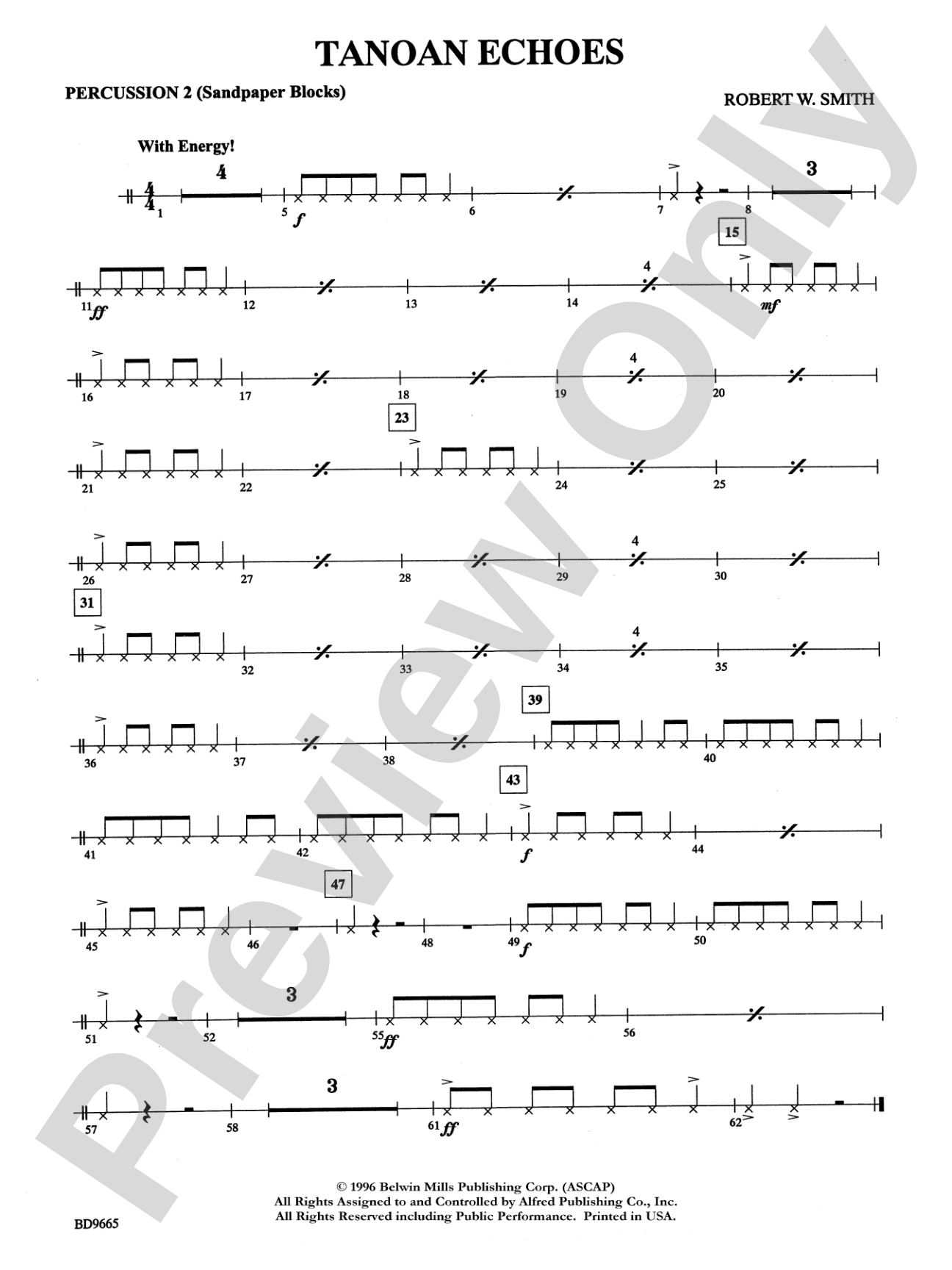 Tanoan Echoes: 2nd Percussion
