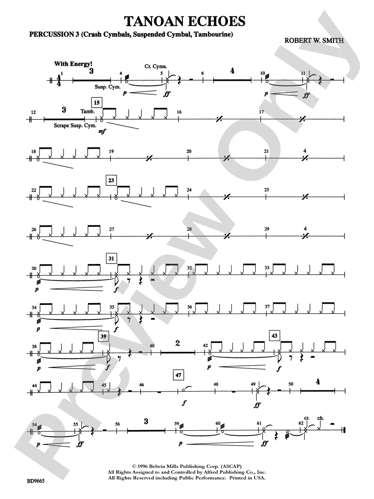 Tanoan Echoes: 3rd Percussion