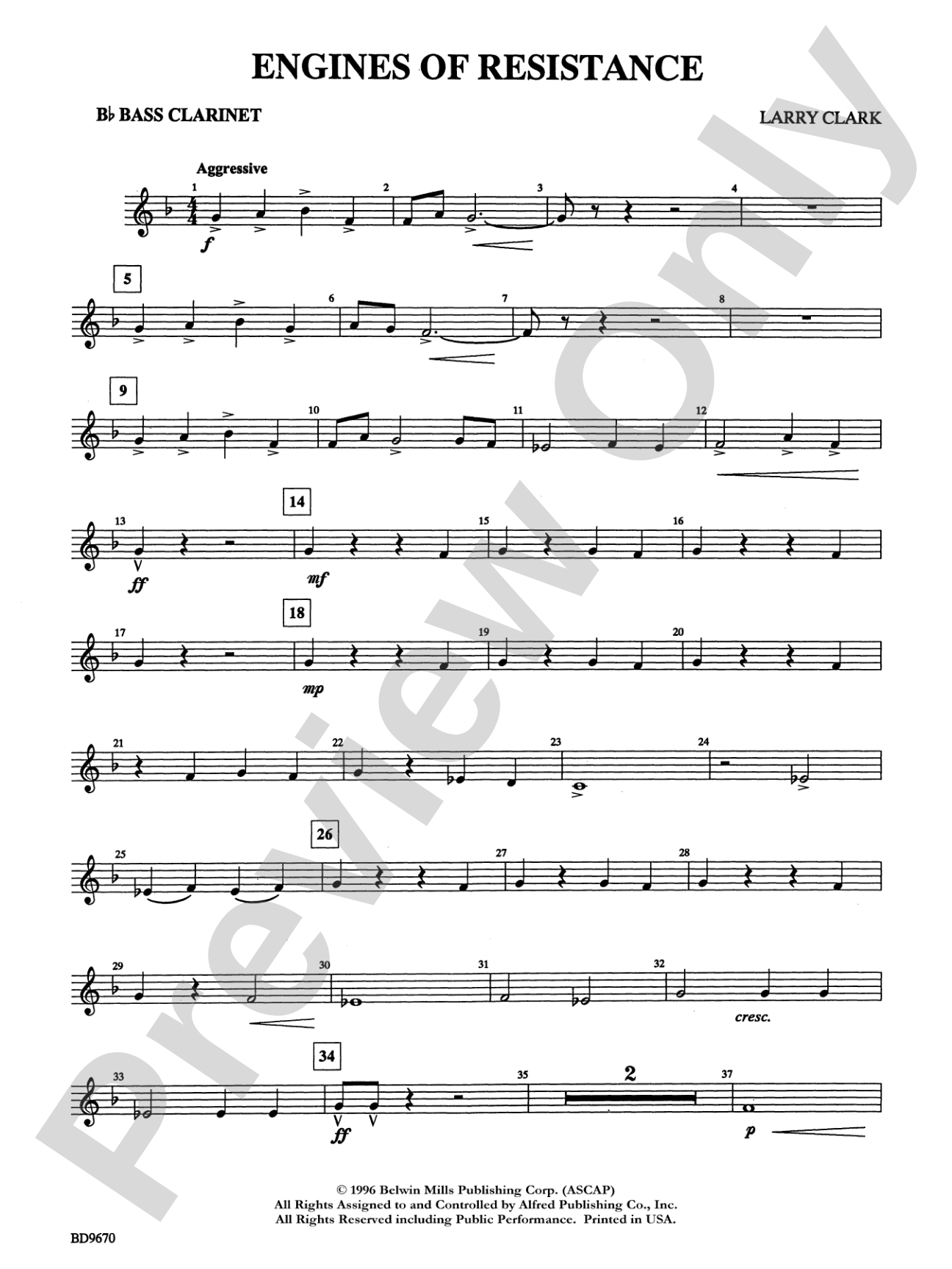 Engines of Resistance: B-flat Bass Clarinet