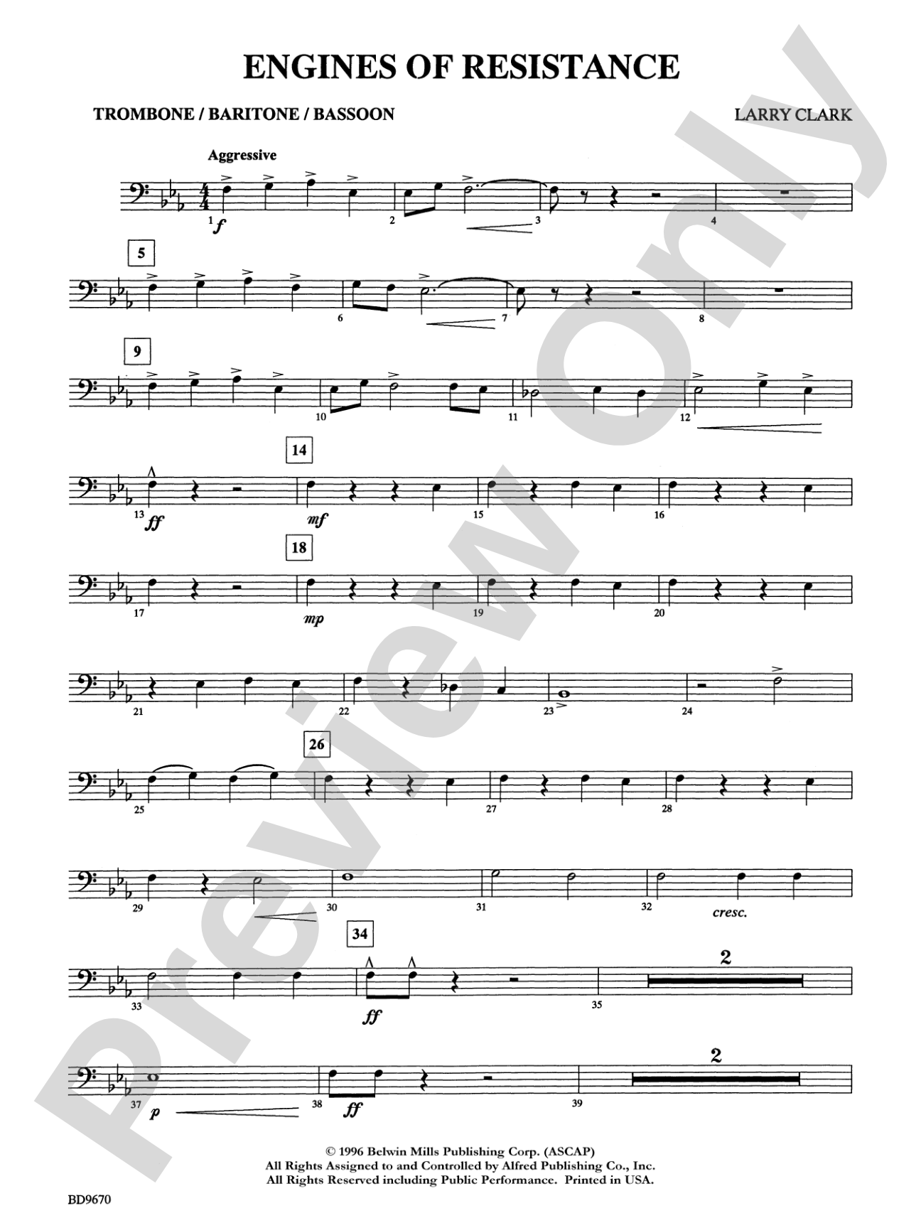 Engines of Resistance: 1st Trombone