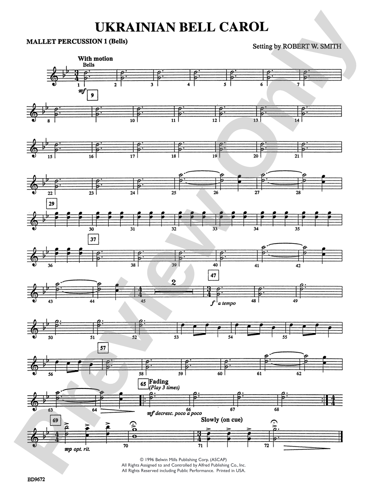Ukrainian Bell Carol: Bells