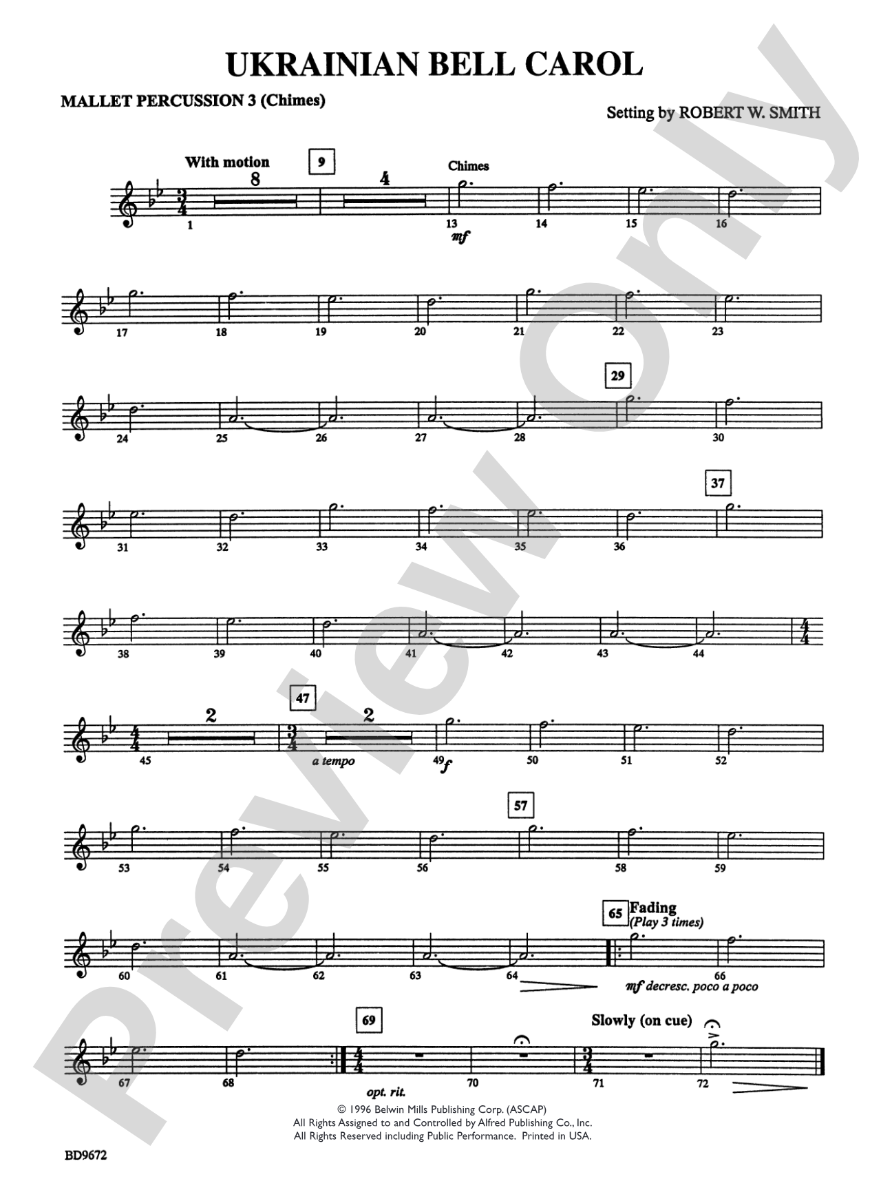 Ukrainian Bell Carol: Chimes
