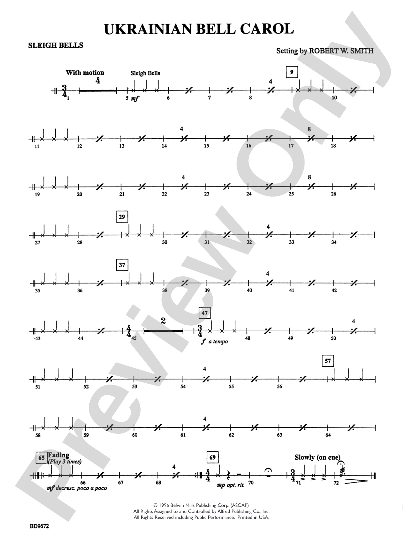 Ukrainian Bell Carol: Sleigh Bells