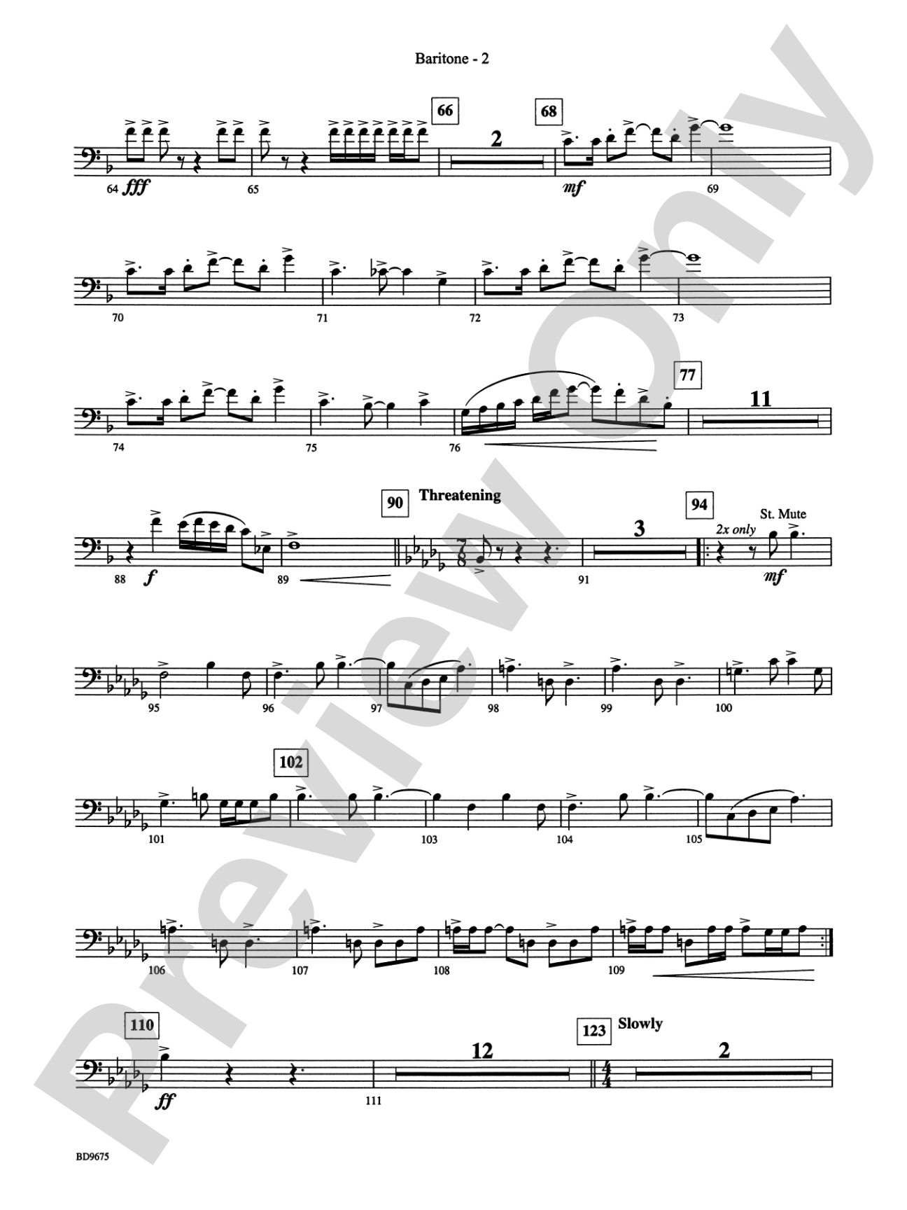 Twelve Seconds to the Moon: Baritone B.C.