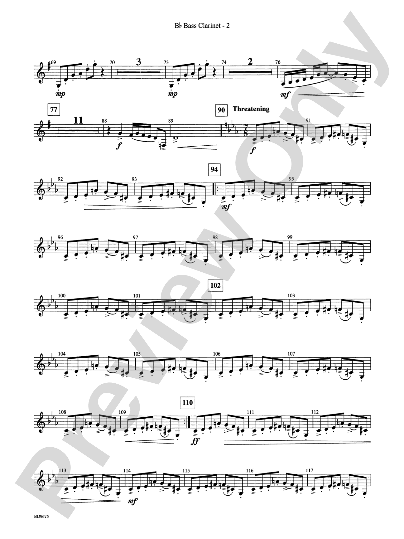 Twelve Seconds to the Moon: B-flat Bass Clarinet