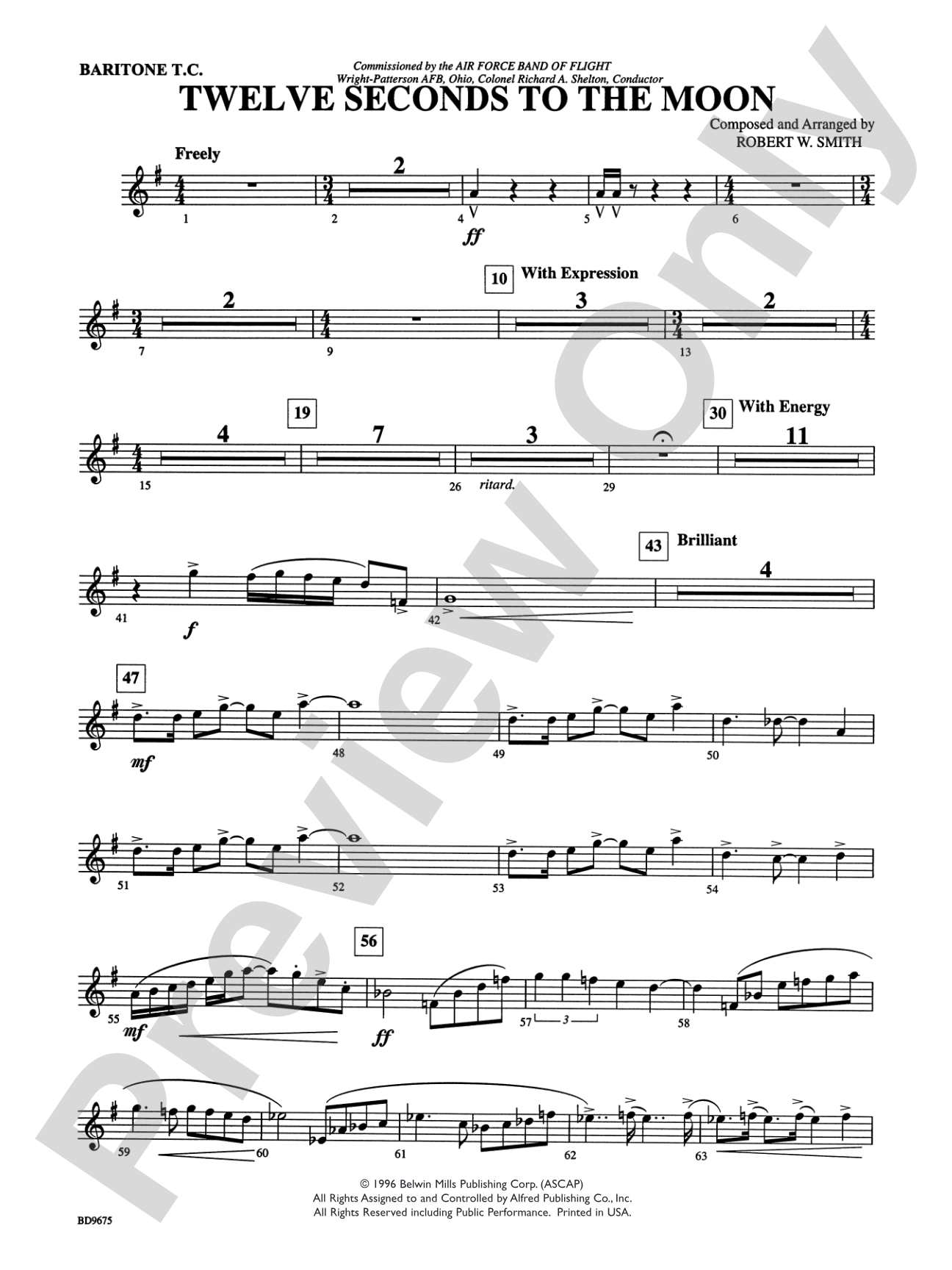 Twelve Seconds to the Moon: Baritone T.C.