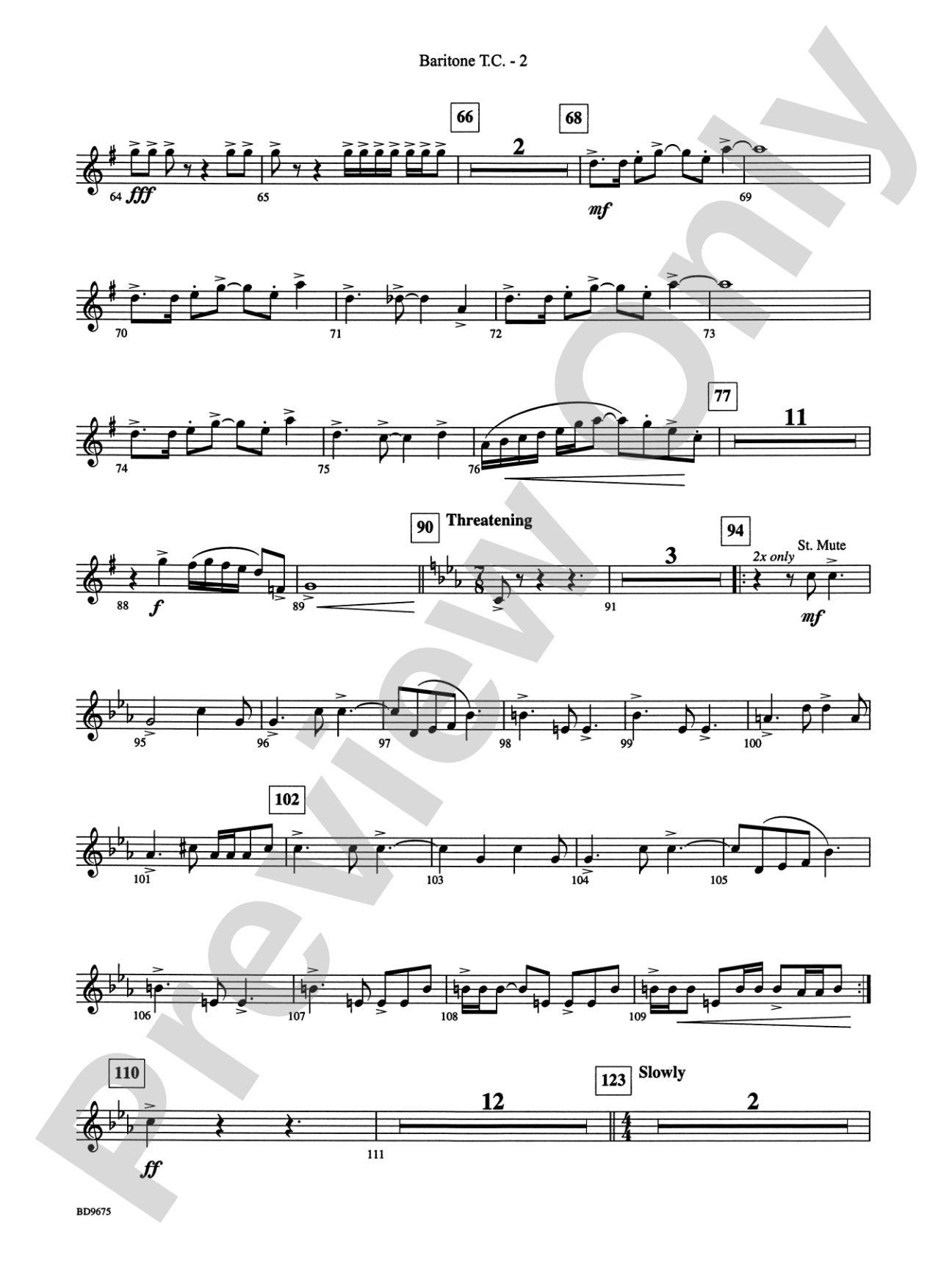 Twelve Seconds to the Moon: Baritone T.C.