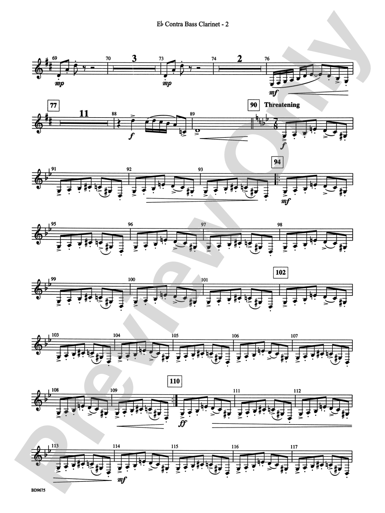 Twelve Seconds to the Moon: E-flat Contrabass Clarinet