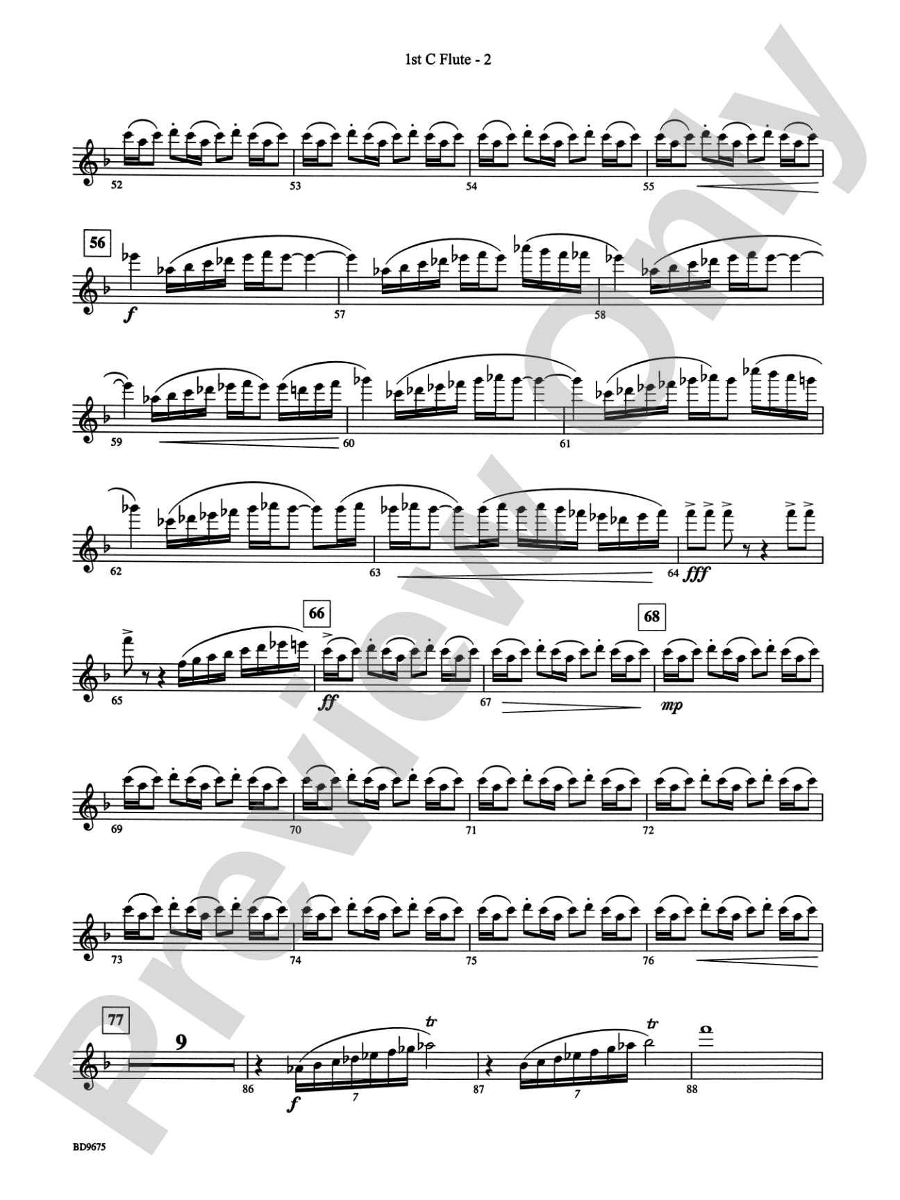 Twelve Seconds to the Moon: Flute