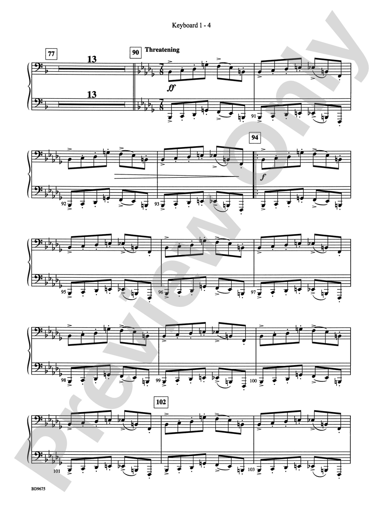 Twelve Seconds to the Moon: 1st Keyboard