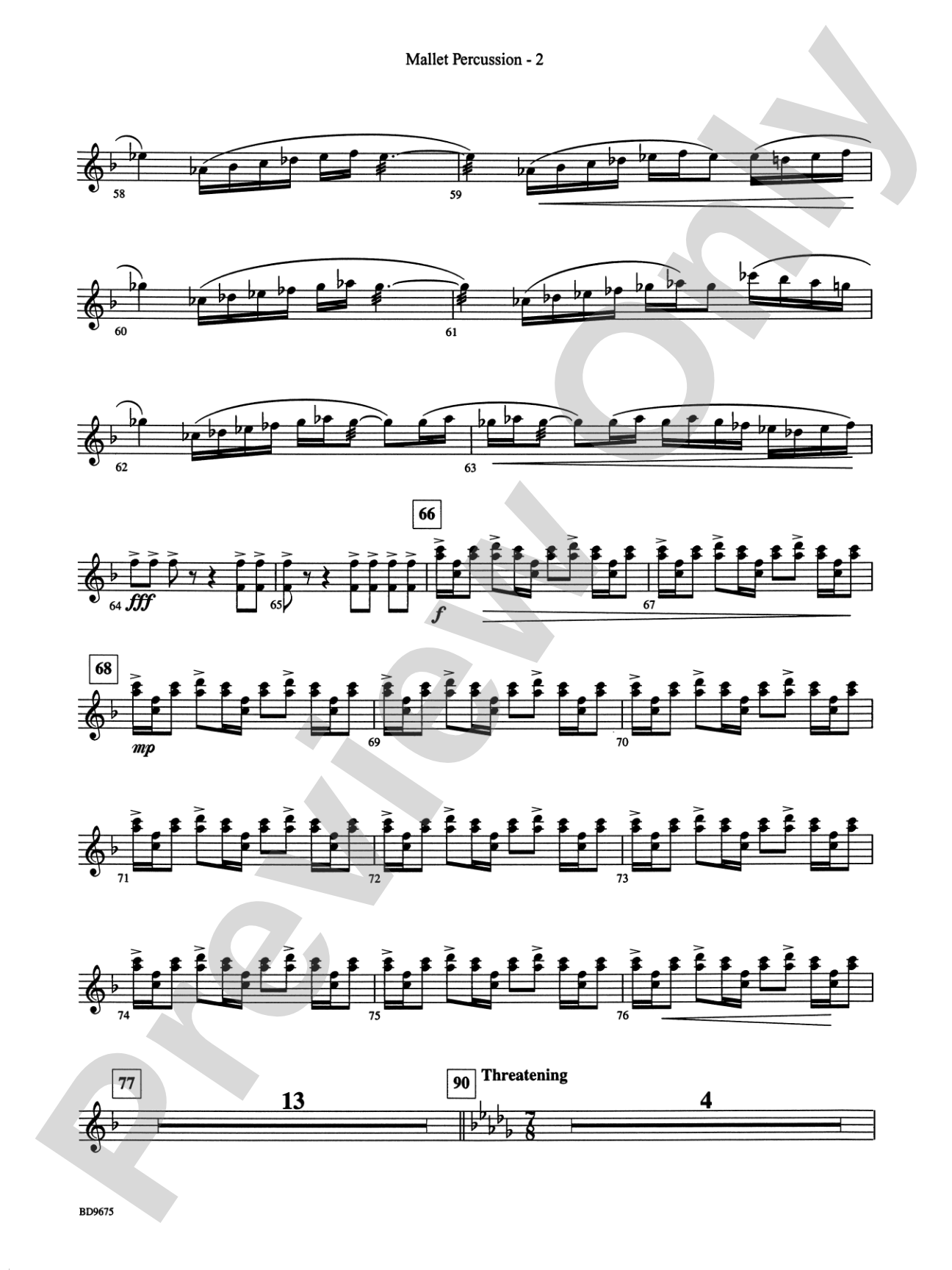 Twelve Seconds to the Moon: Mallets
