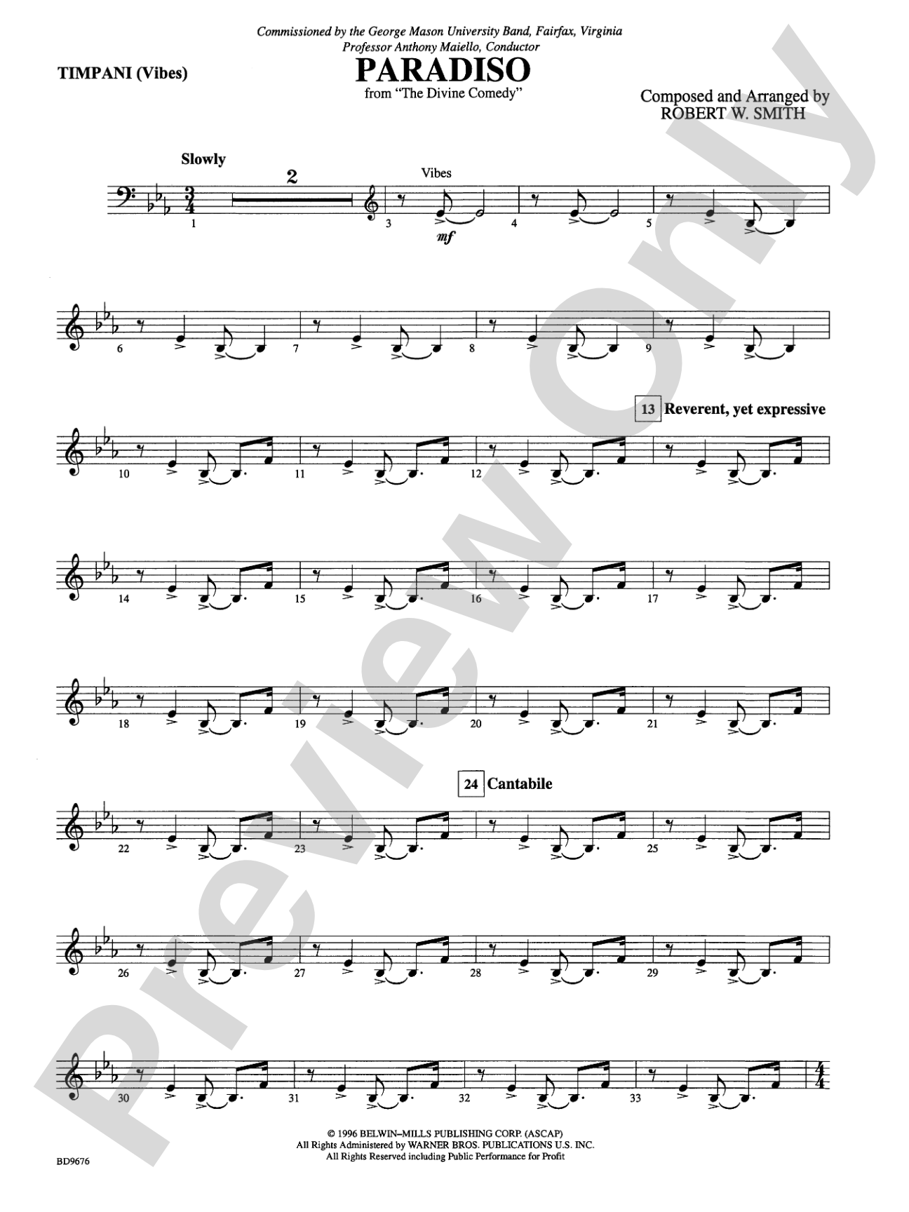 Paradiso: Timpani