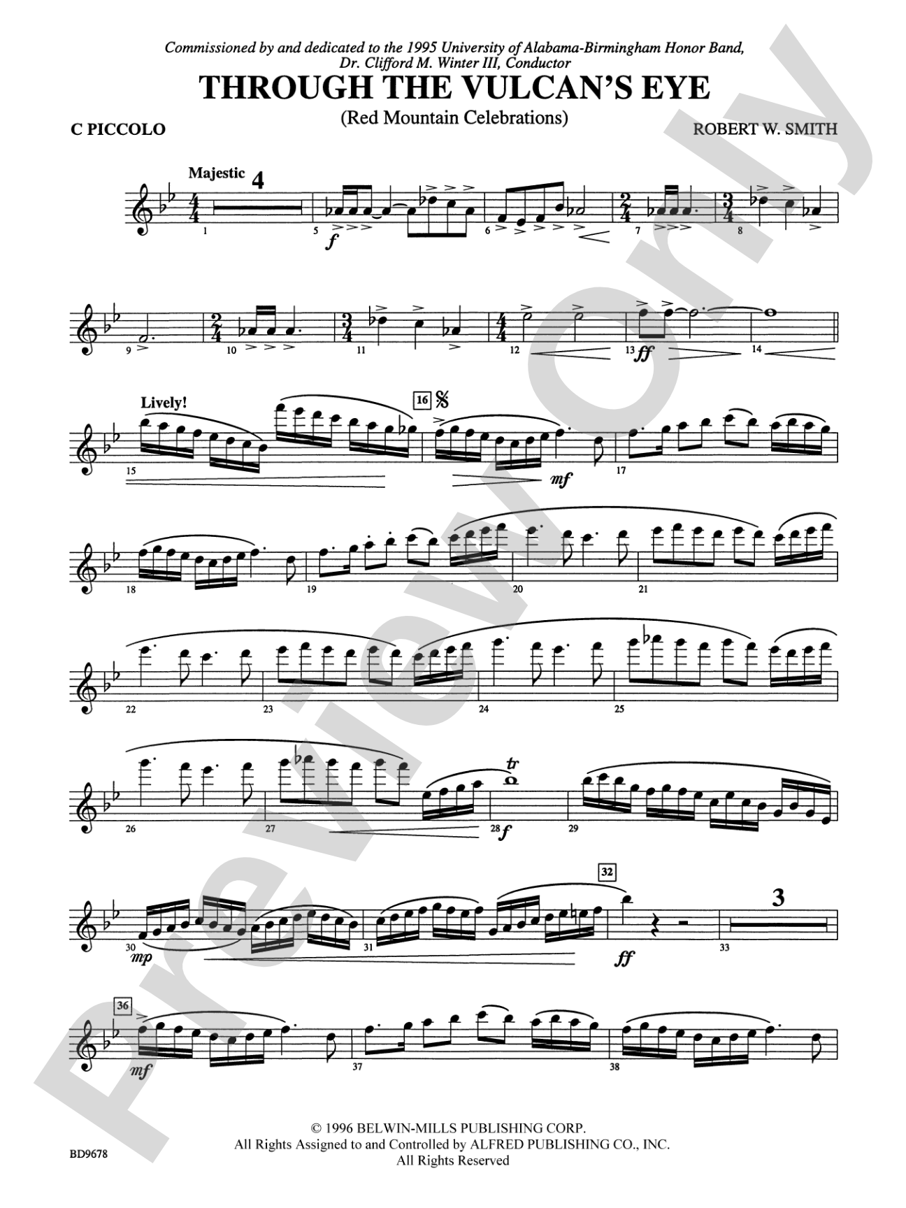 Through the Vulcan's Eye: Piccolo