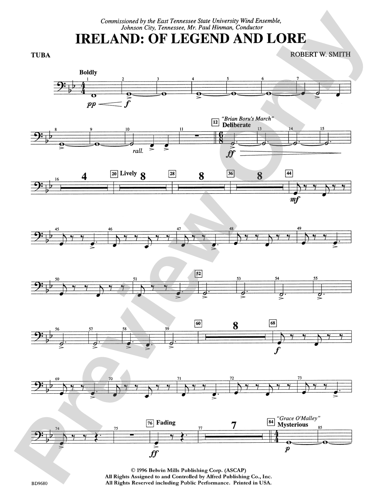 Ireland: Of Legend and Lore: Tuba