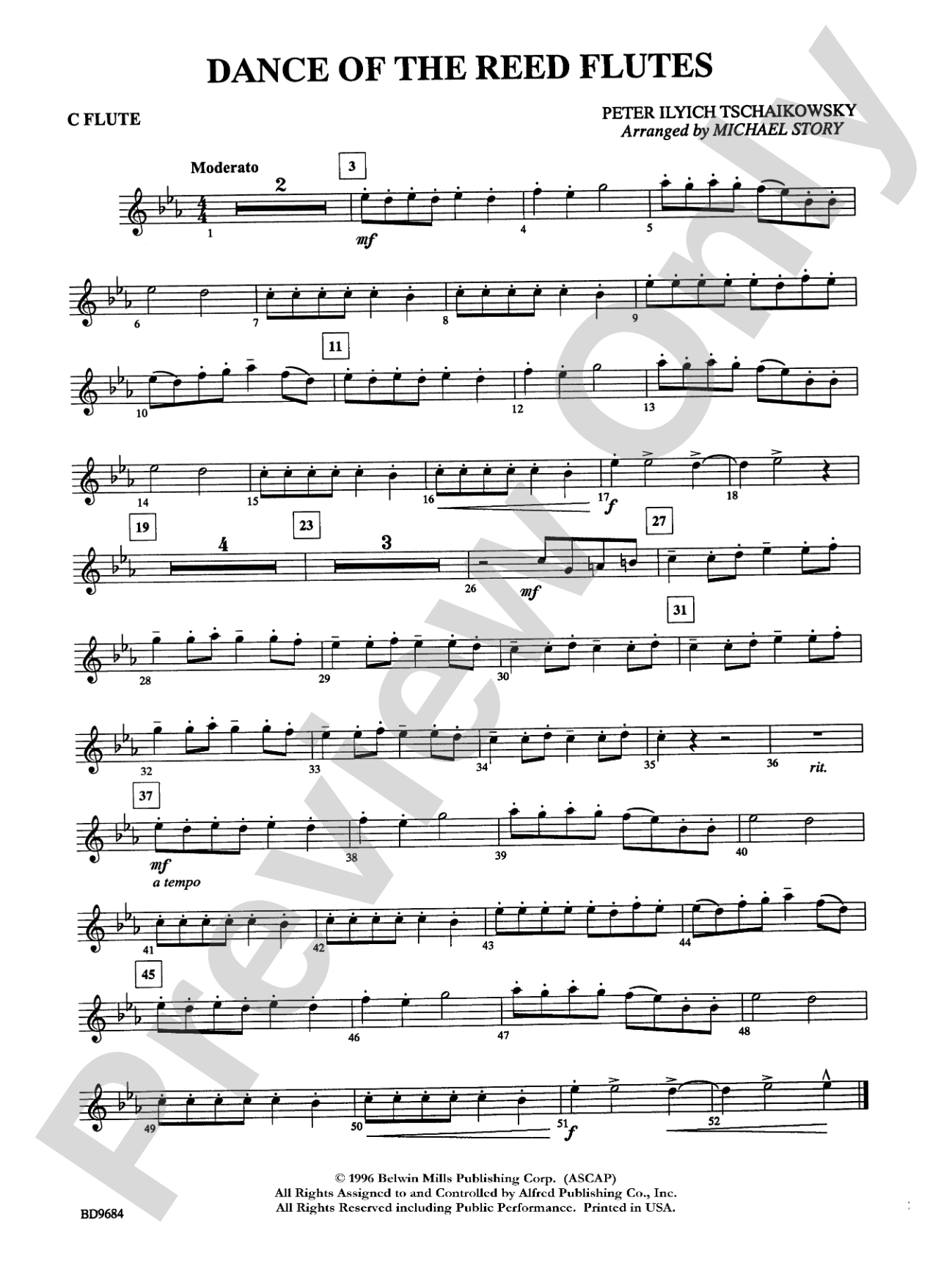 Dance of the Reed Flutes: Flute
