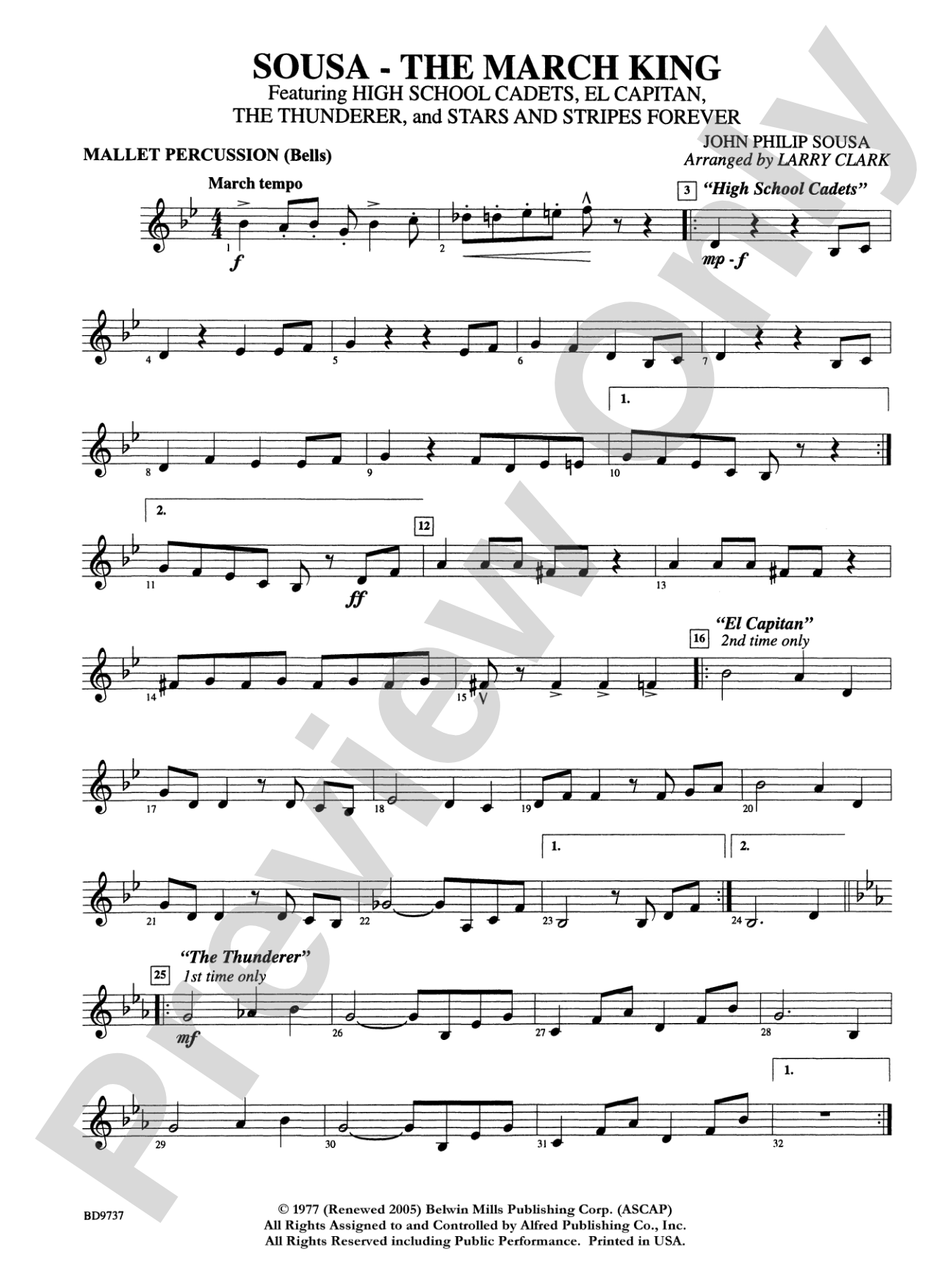 Sousa - The March King: Mallets