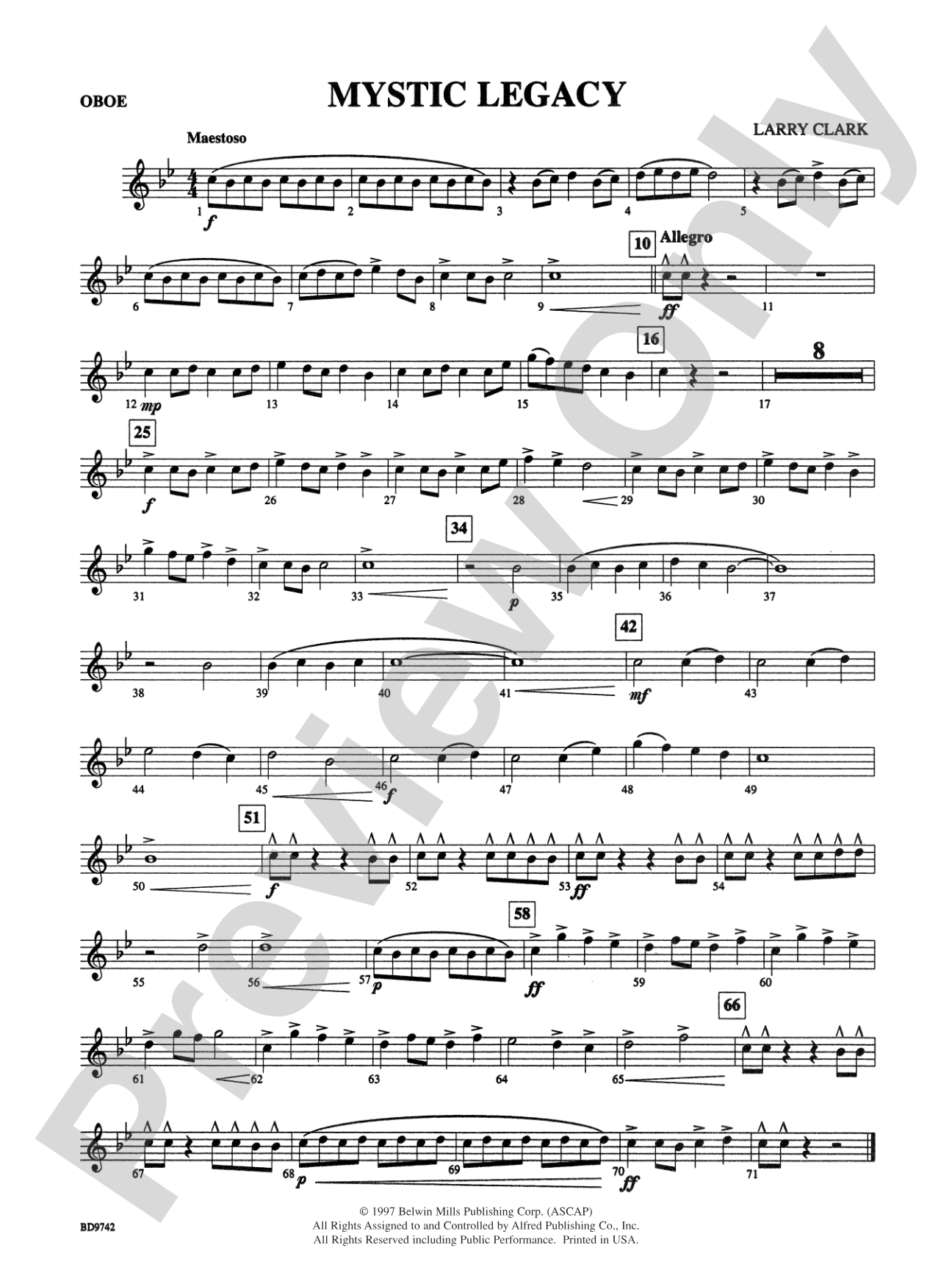 Mystic Legacy: Oboe
