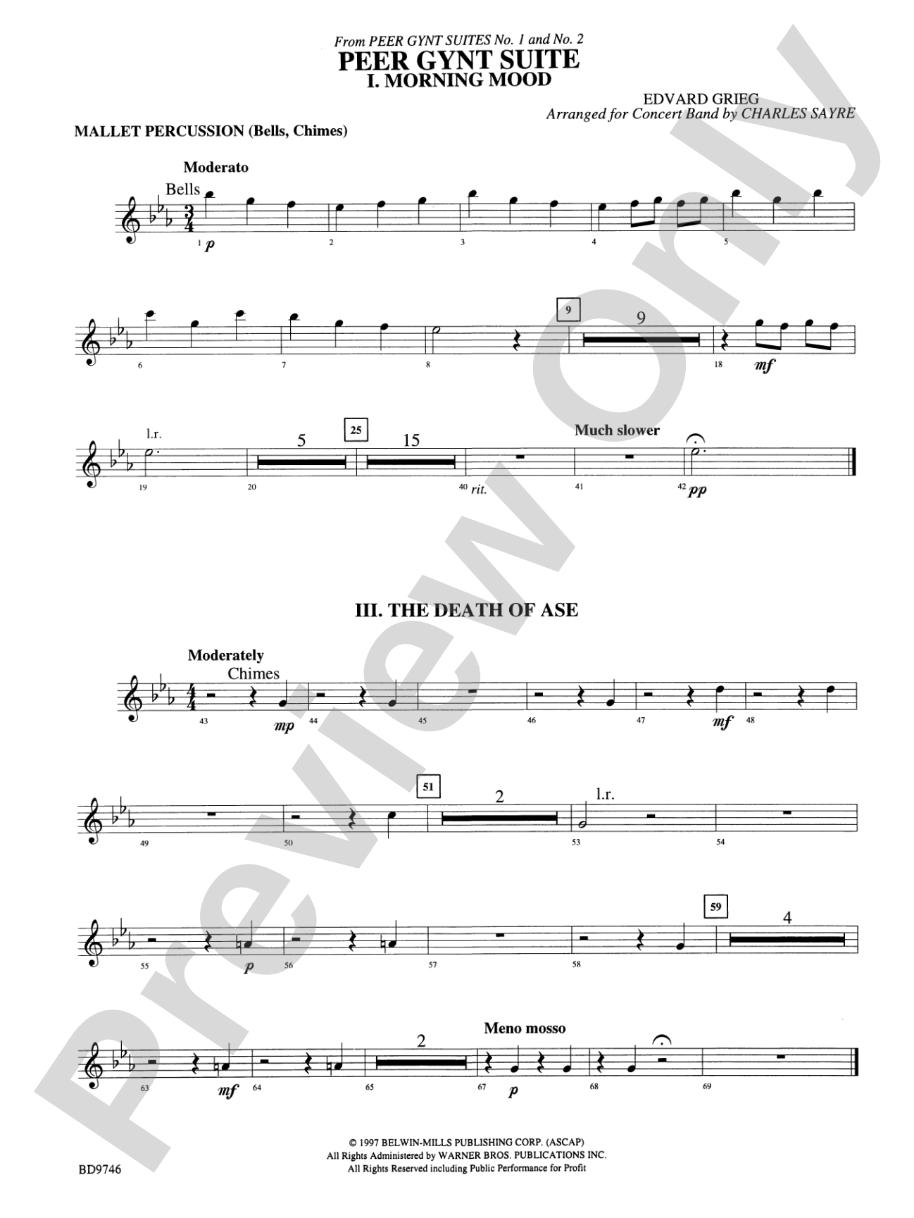 Peer Gynt Suite: Mallets