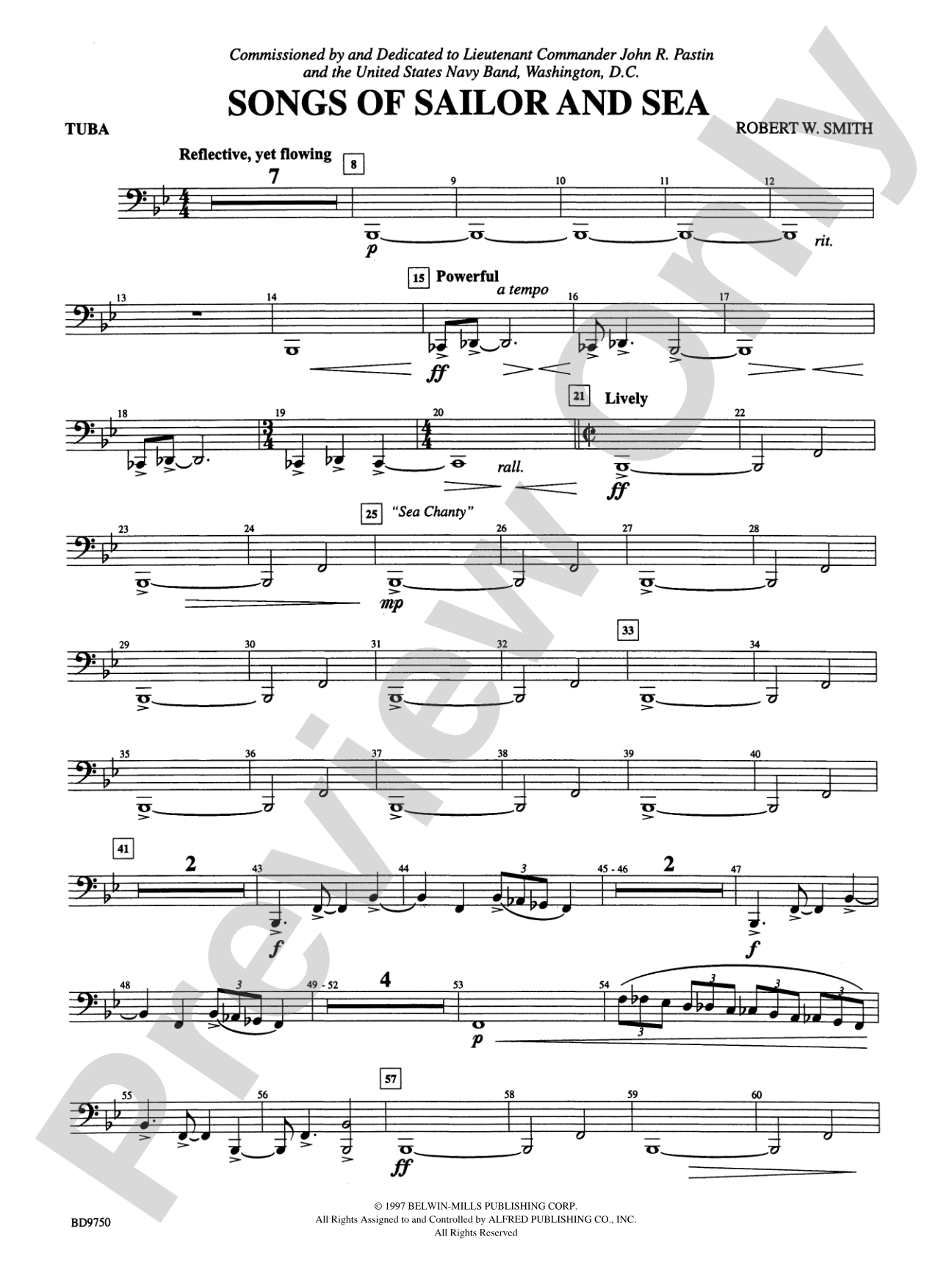 Songs of Sailor and Sea: Tuba