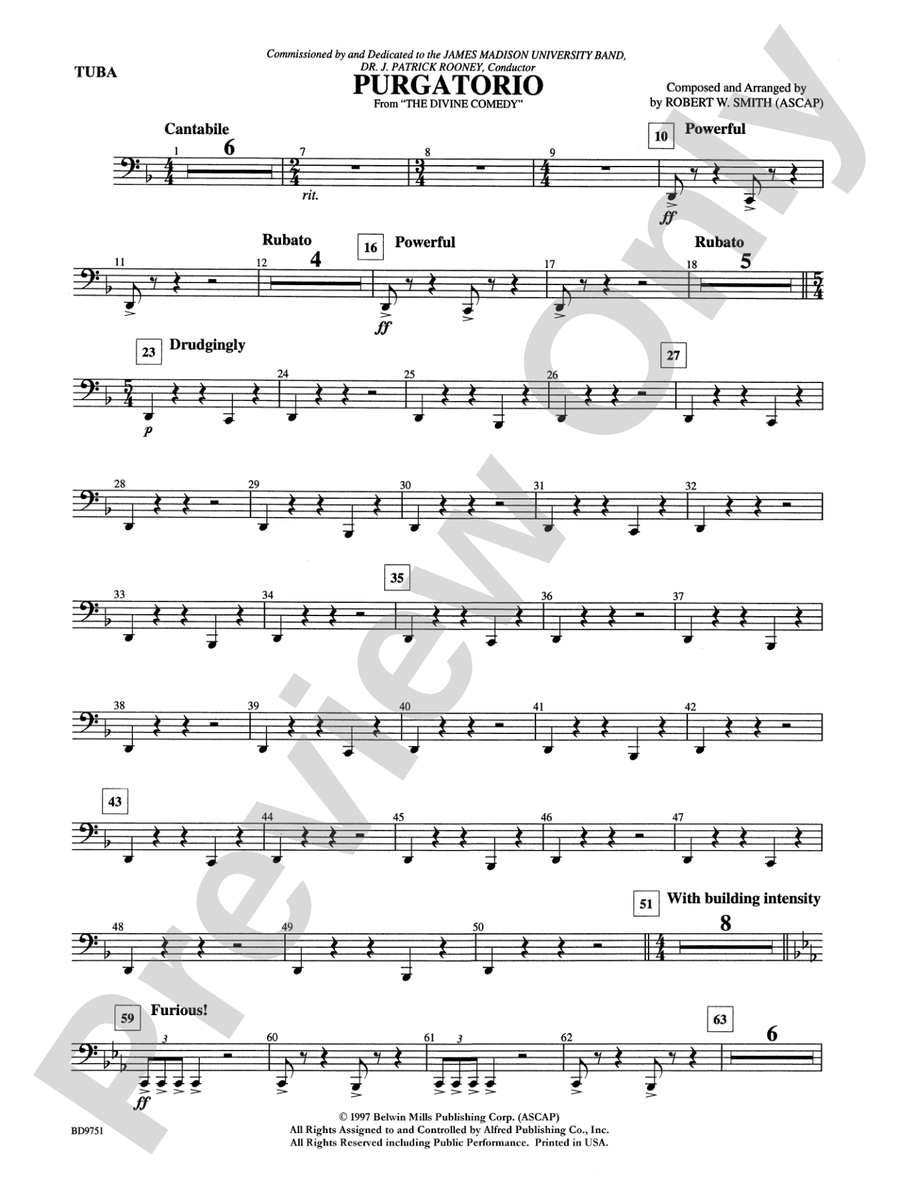 Purgatorio (from The Divine Comedy): Tuba