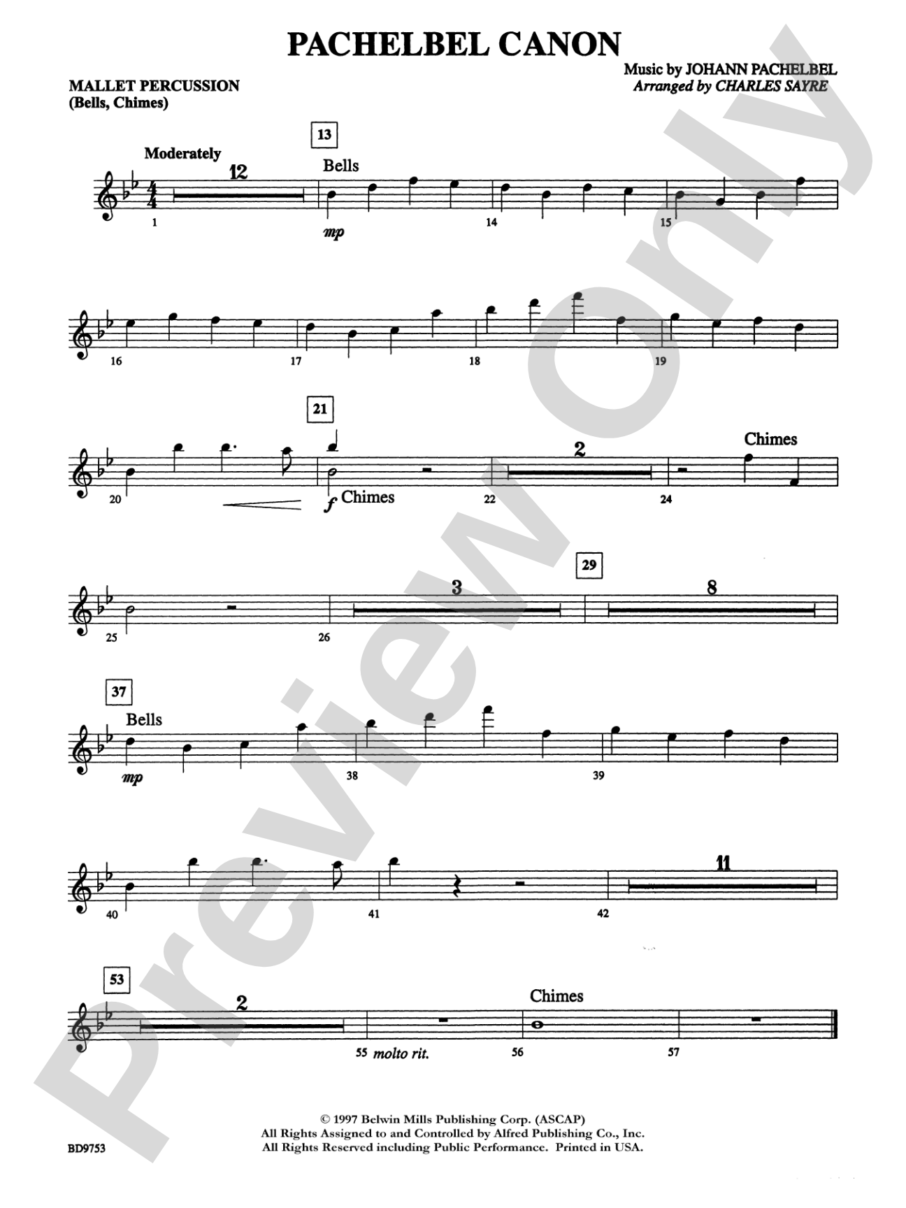 Pachelbel Canon: Mallets