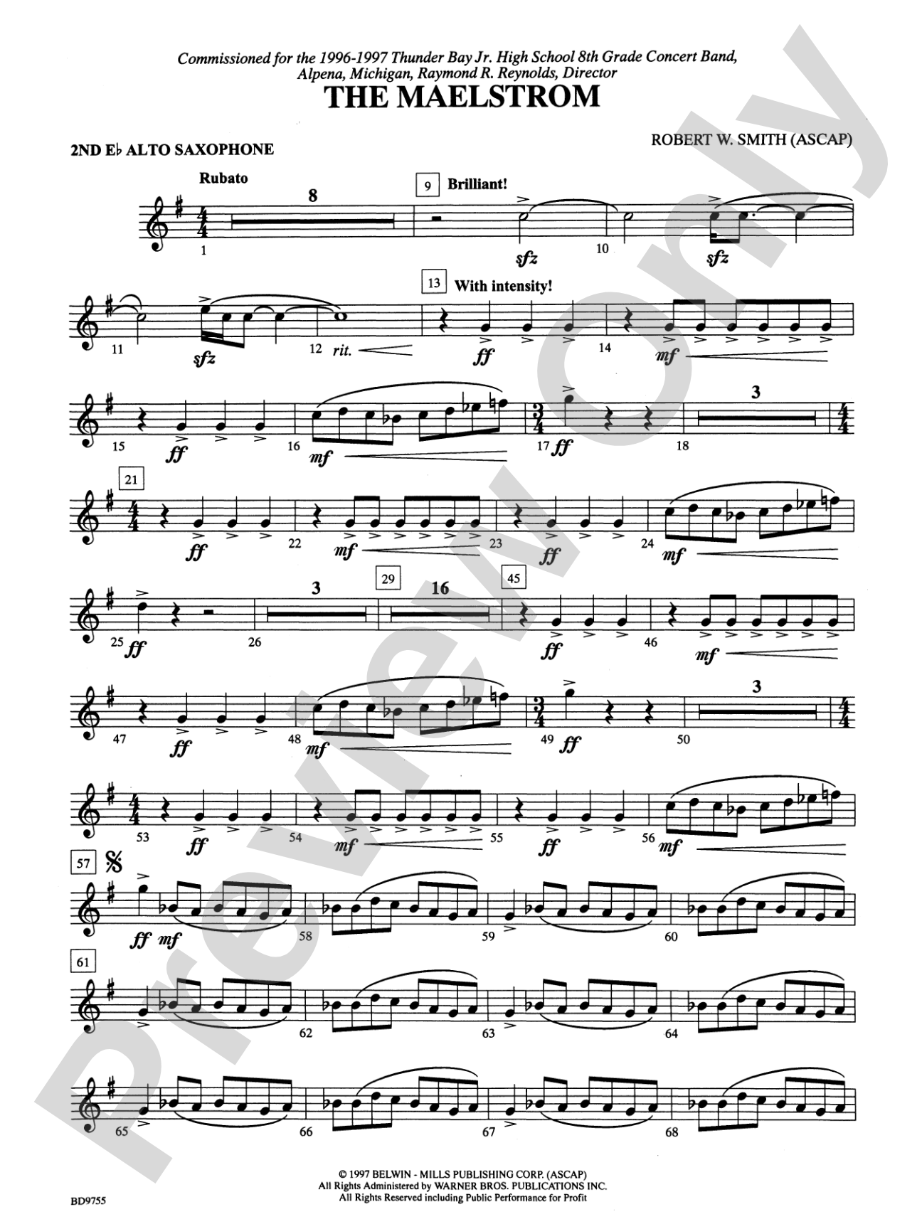 The Maelstrom: 2nd E-flat Alto Saxophone