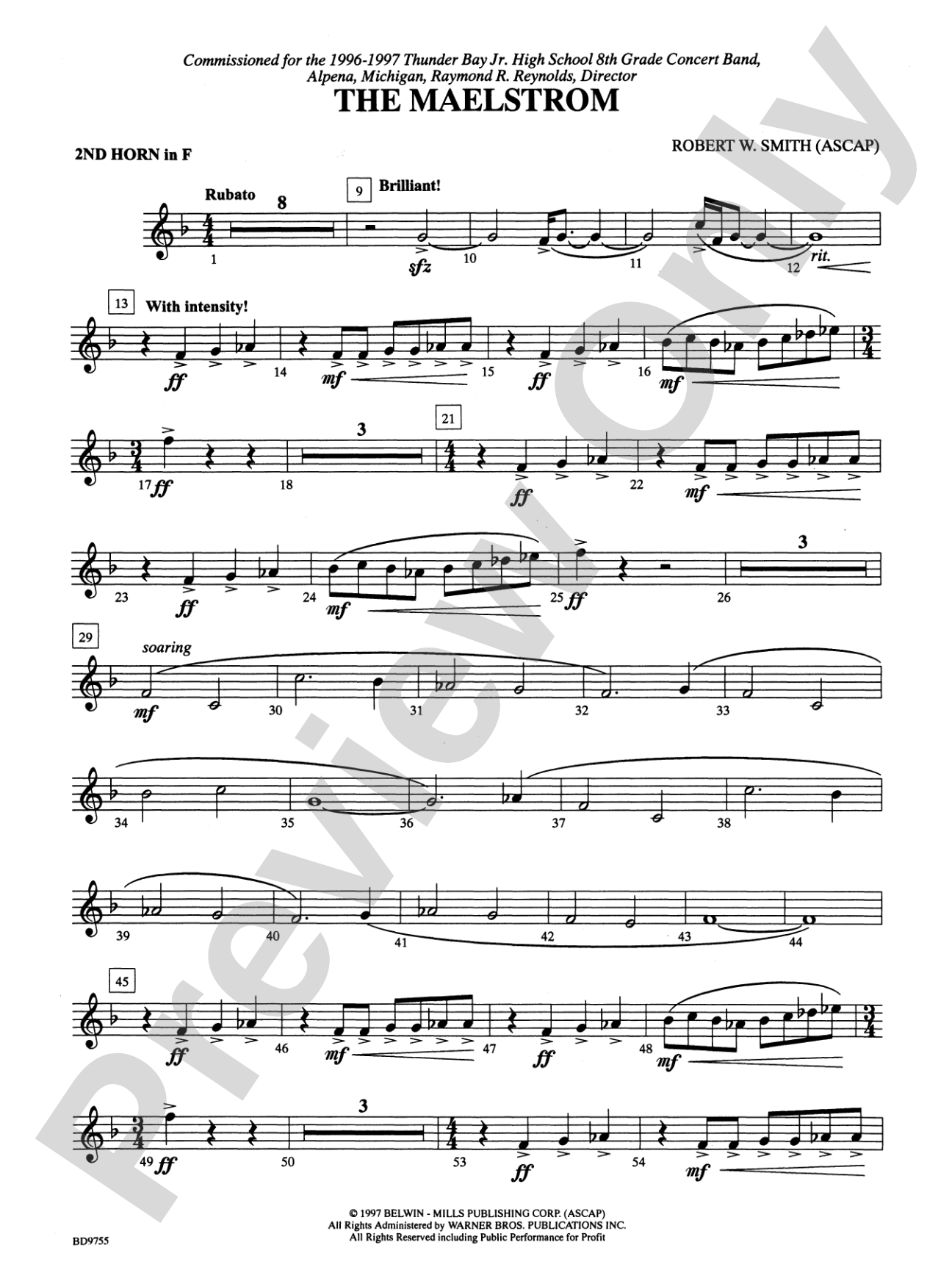 The Maelstrom: 2nd F Horn