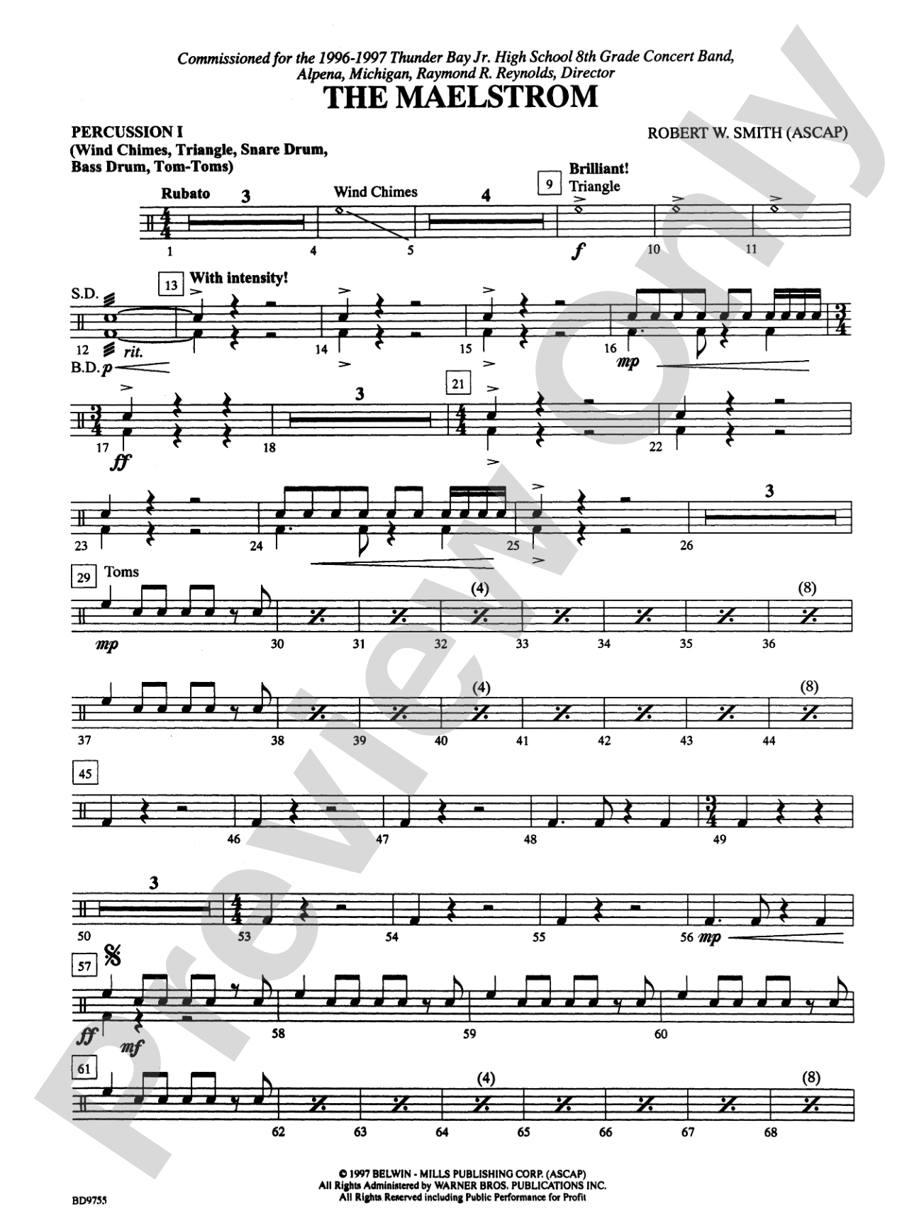 The Maelstrom: 1st Percussion