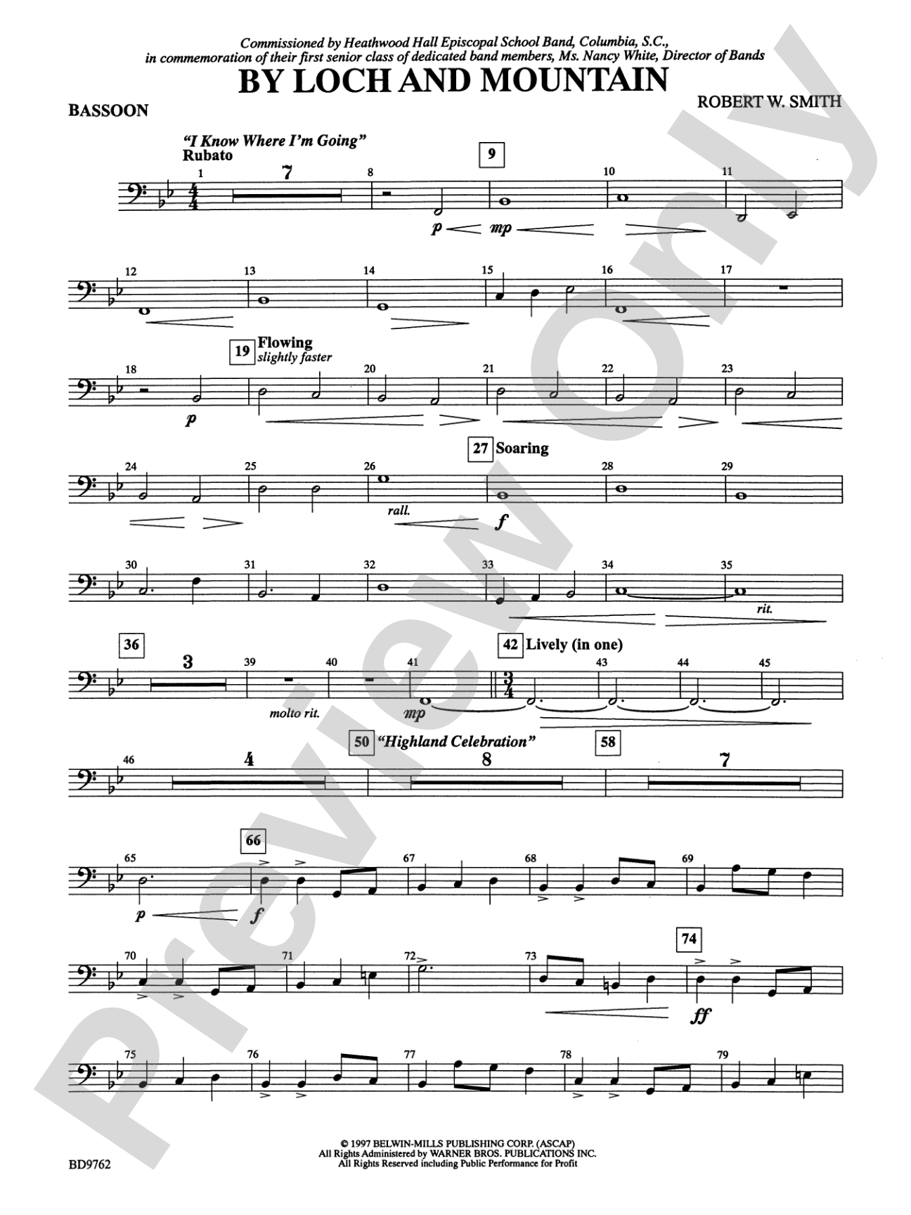 By Loch and Mountain: Bassoon