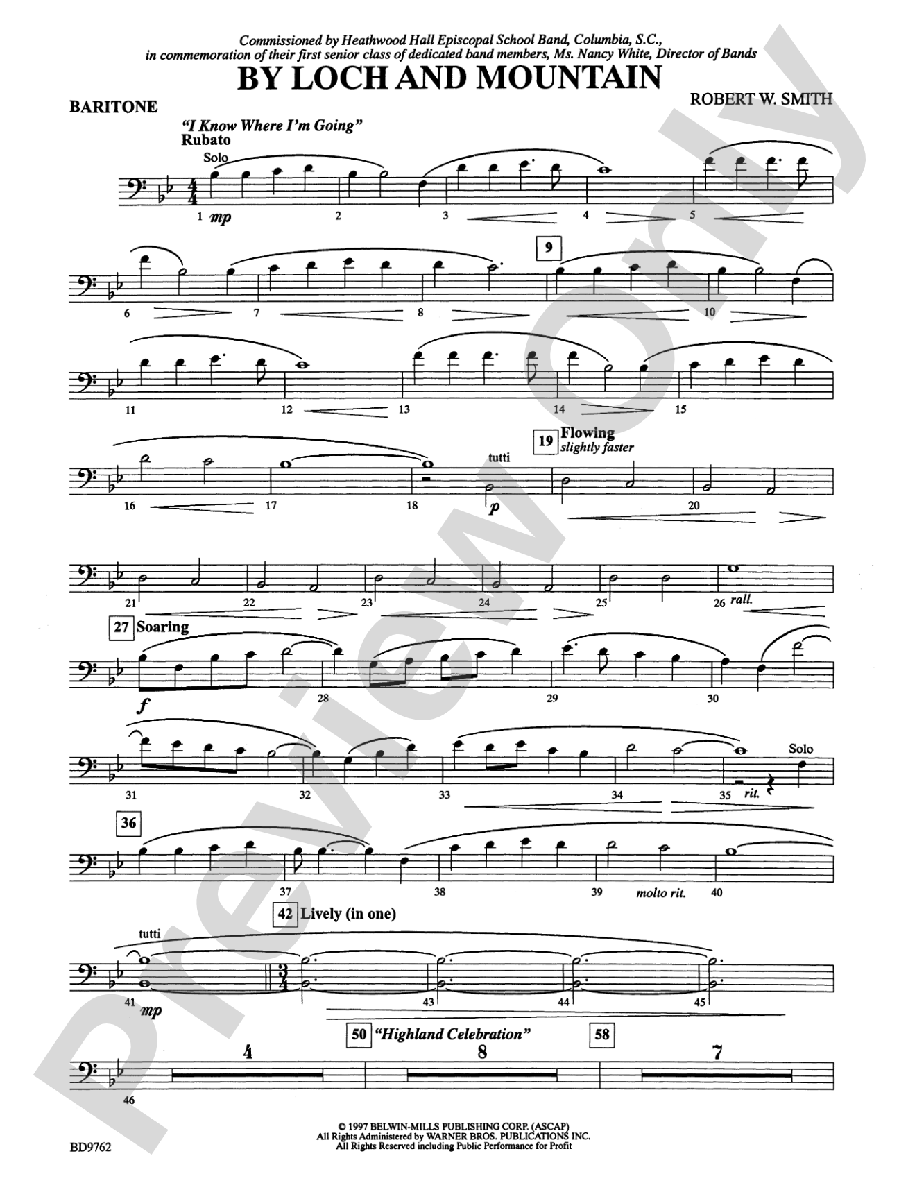 By Loch and Mountain: Baritone B.C.