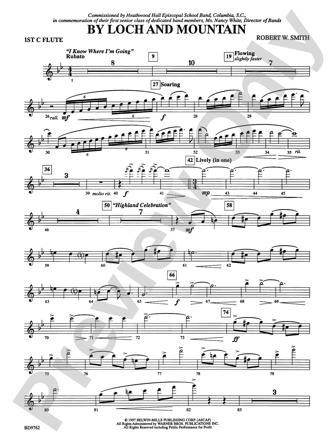 By Loch and Mountain: Flute