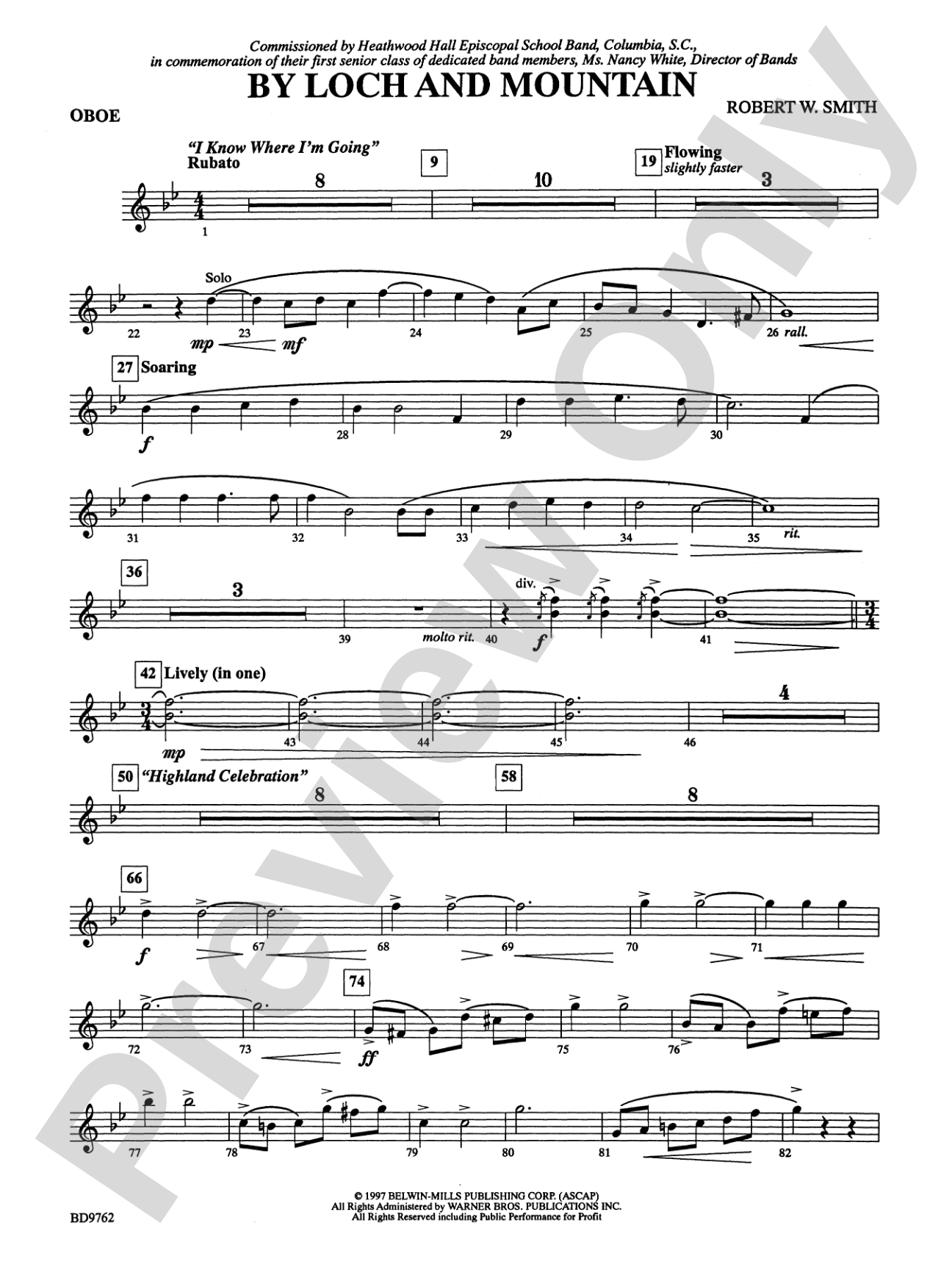 By Loch and Mountain: Oboe