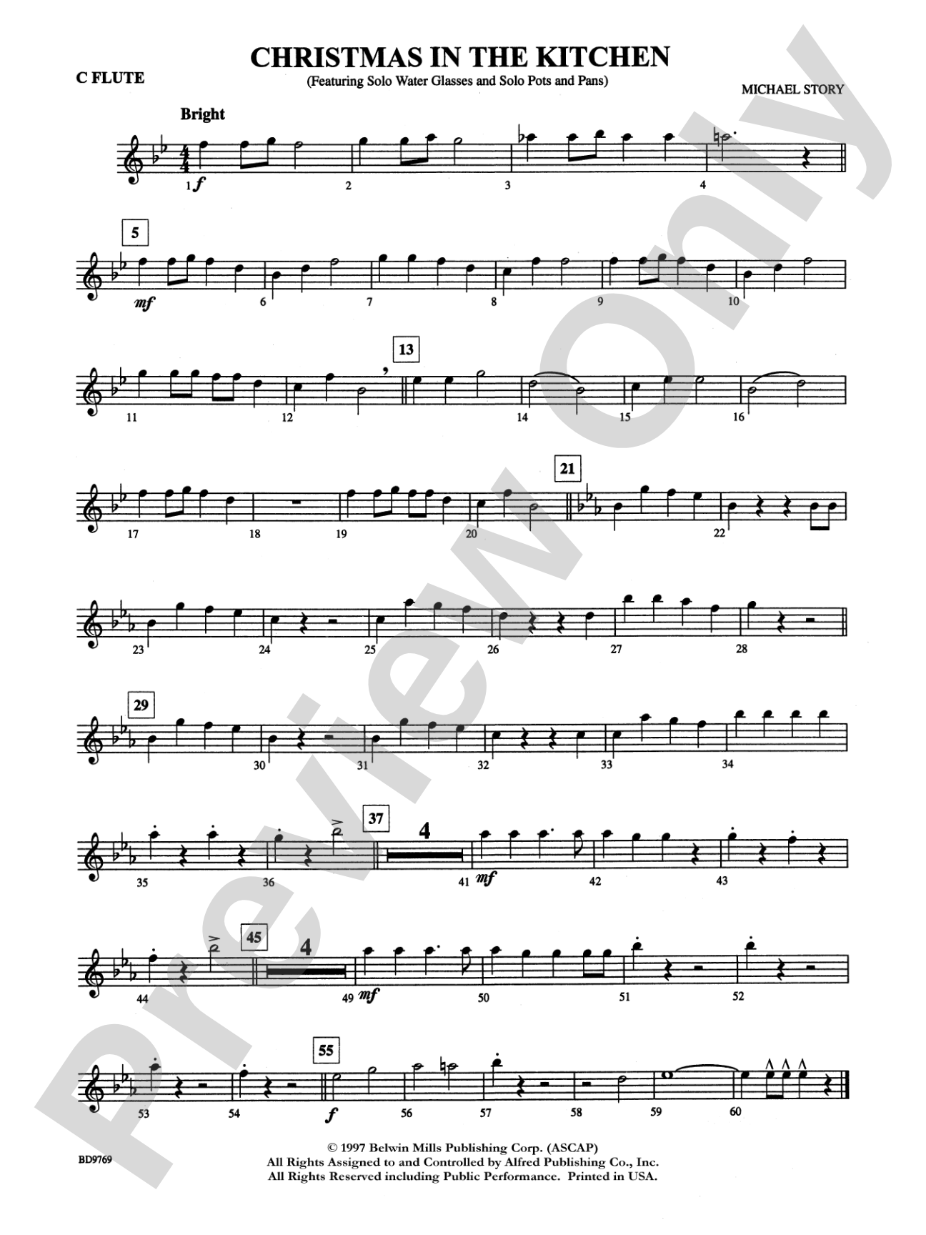 Christmas in the Kitchen: Flute
