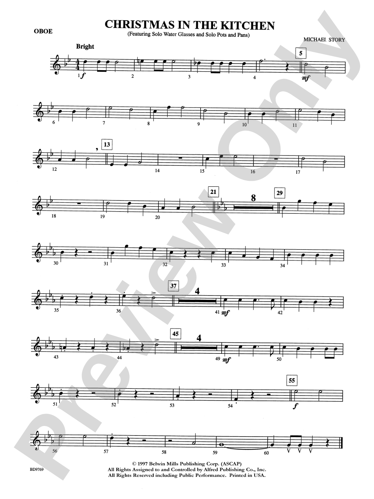Christmas in the Kitchen: Oboe