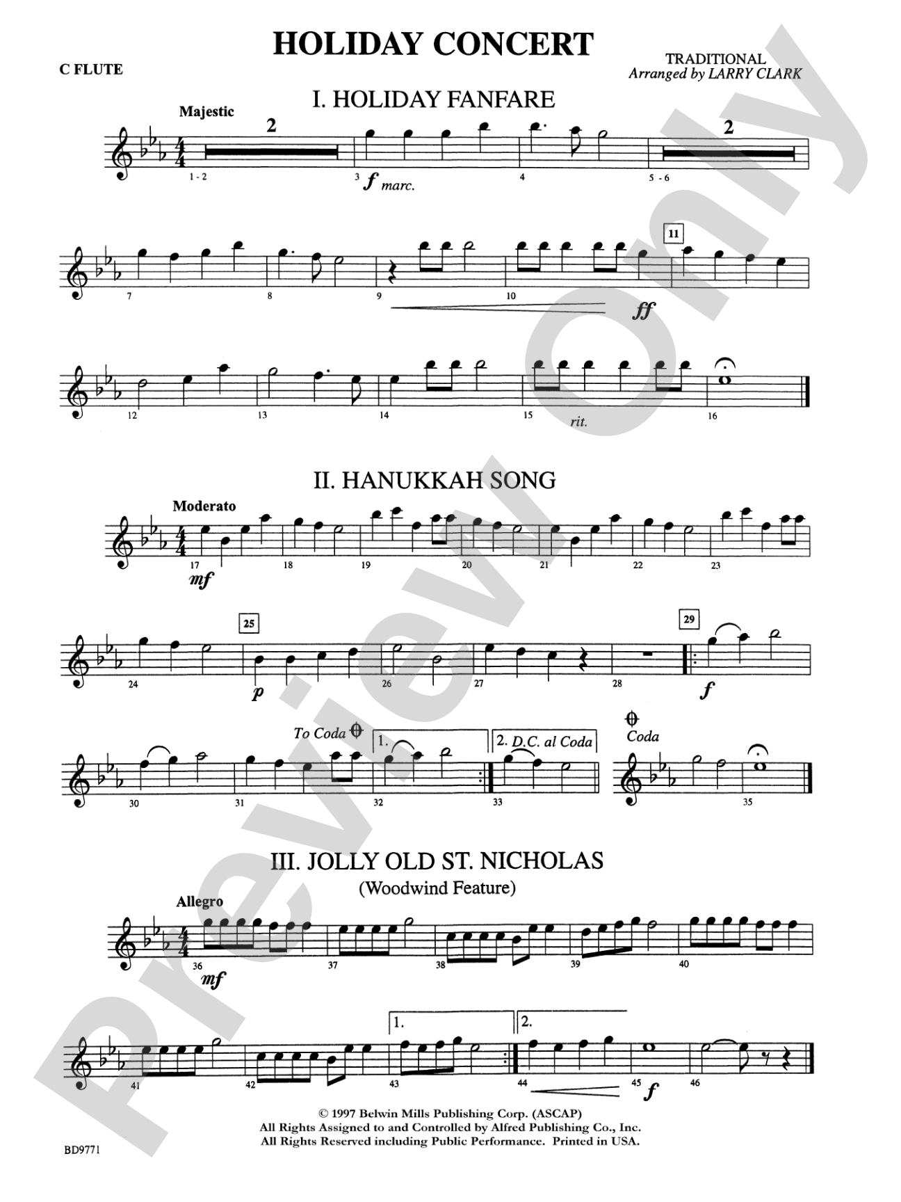 Holiday Concert: Flute