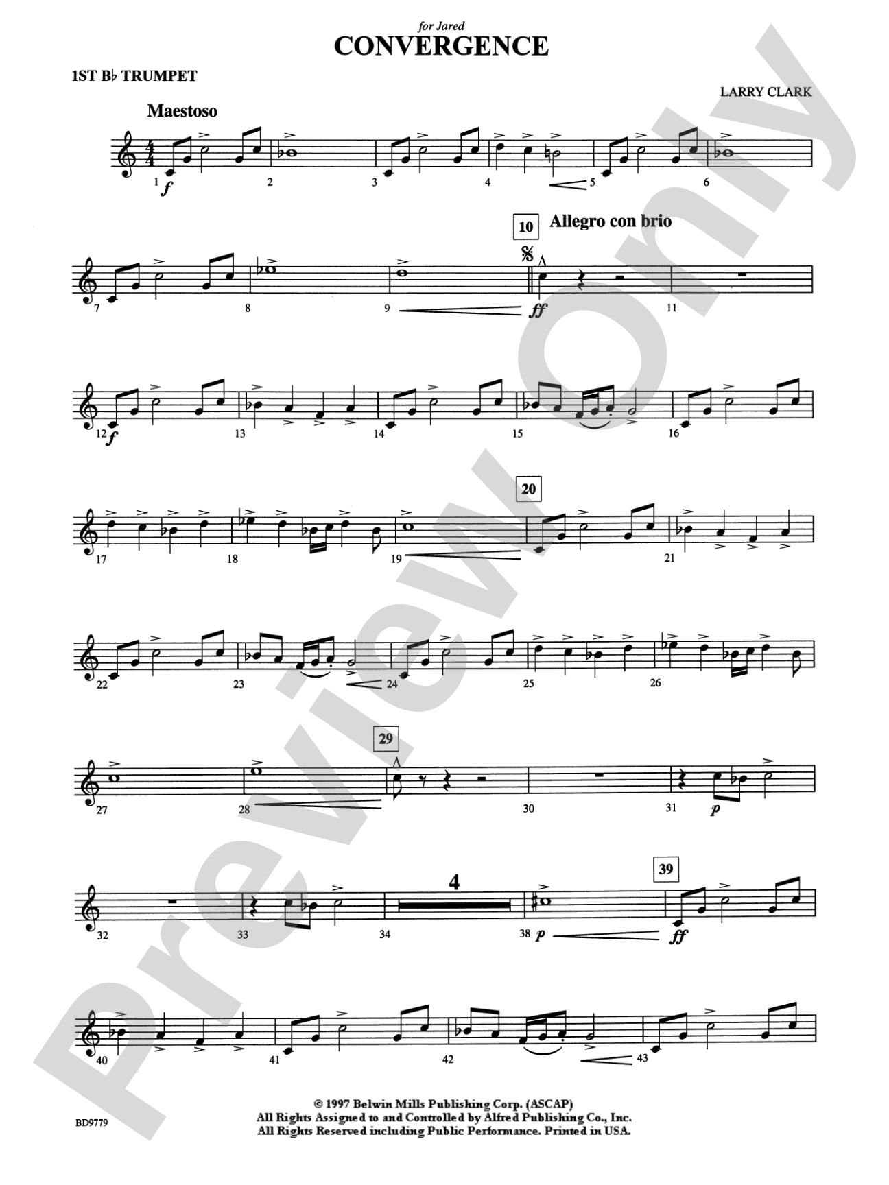 Convergence: 1st B-flat Trumpet