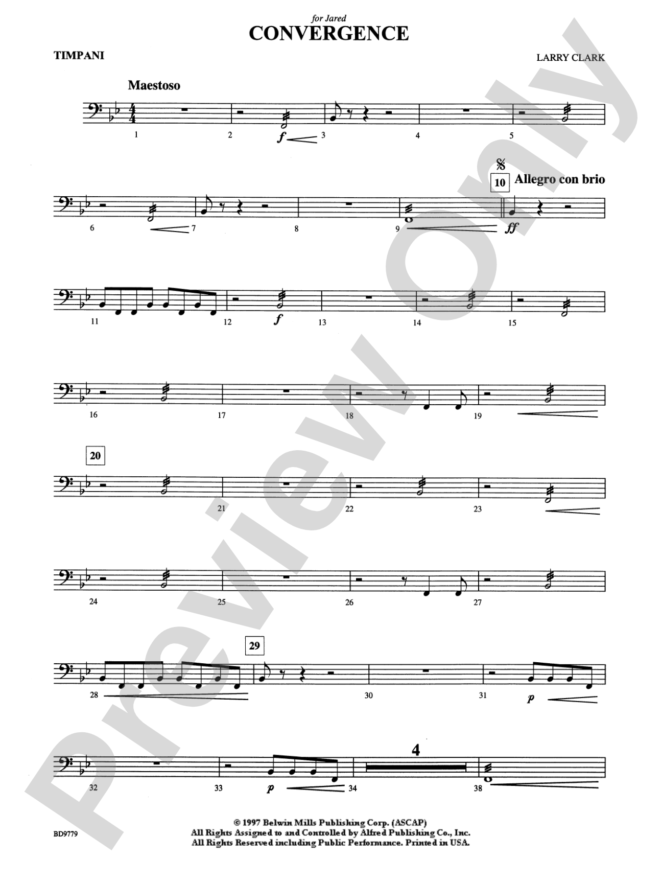Convergence: Timpani