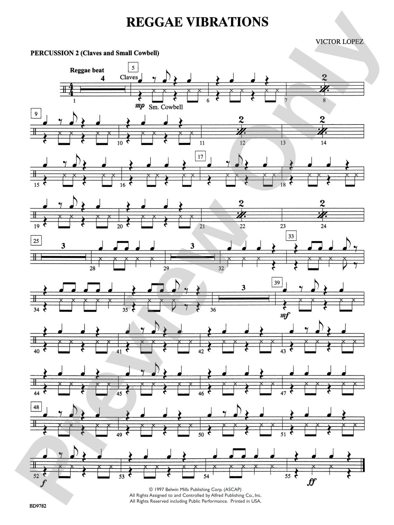Reggae Vibrations: 2nd Percussion