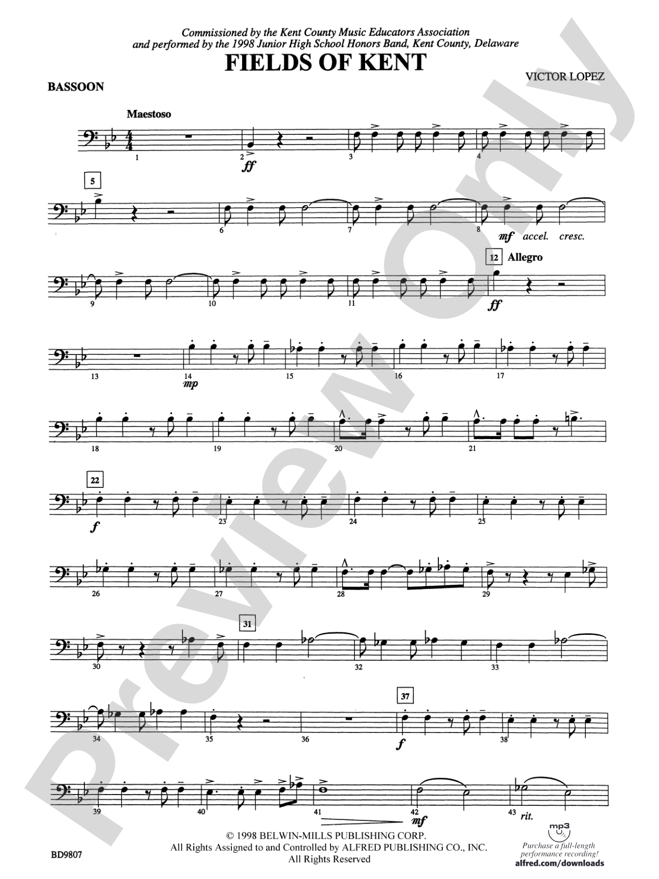 Fields of Kent: Bassoon