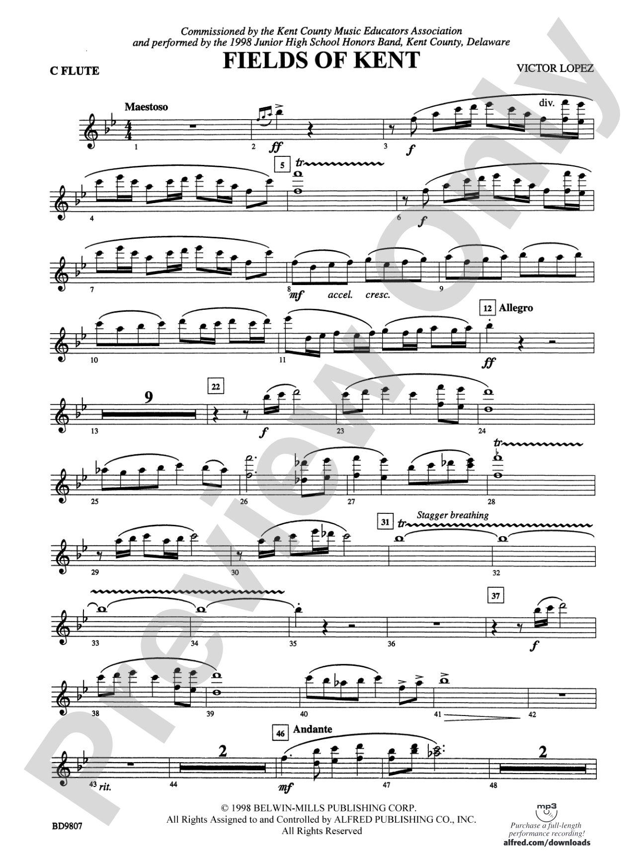 Fields of Kent: Flute