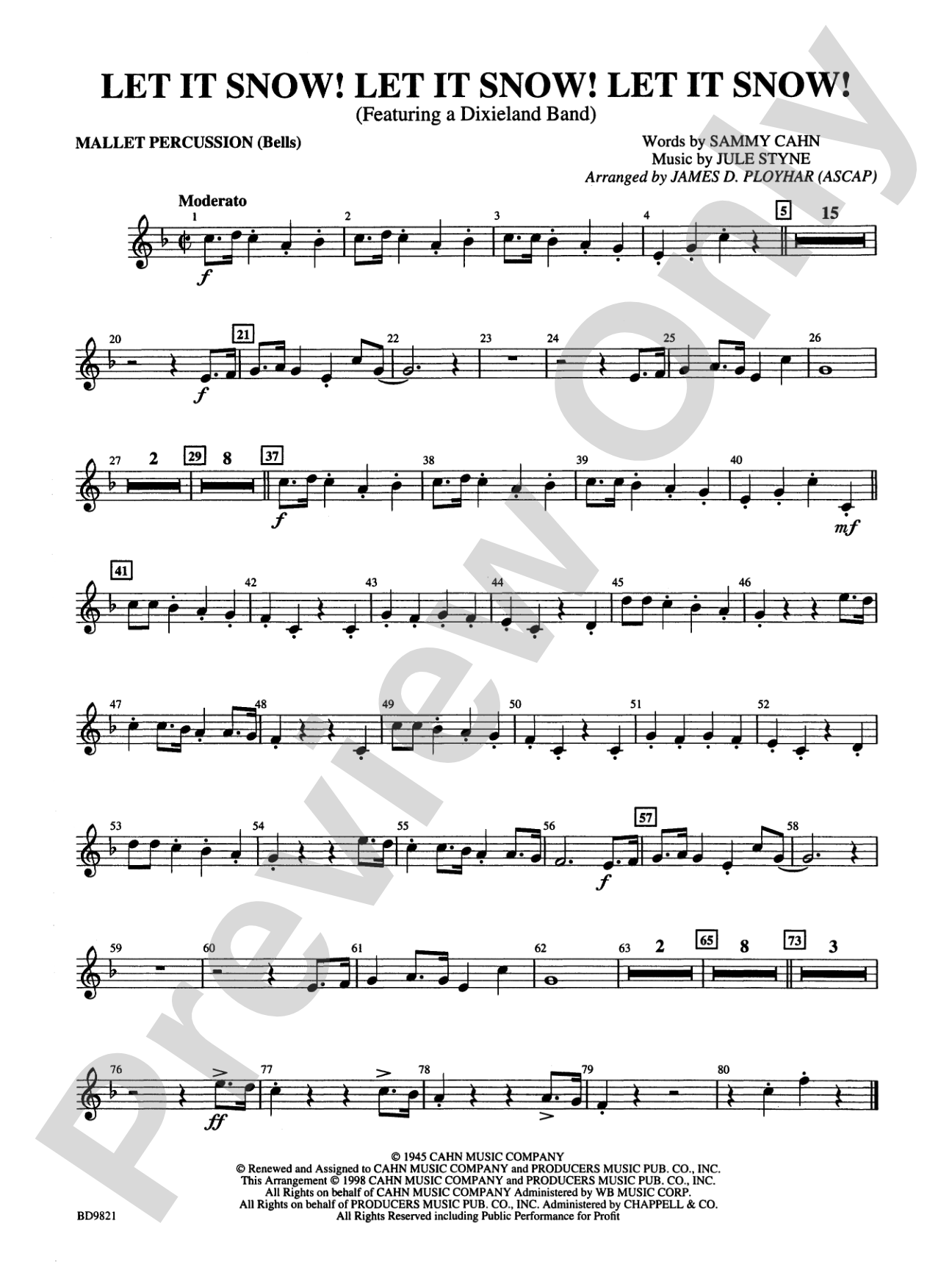 Let It Snow! Let It Snow! Let It Snow!: Mallets