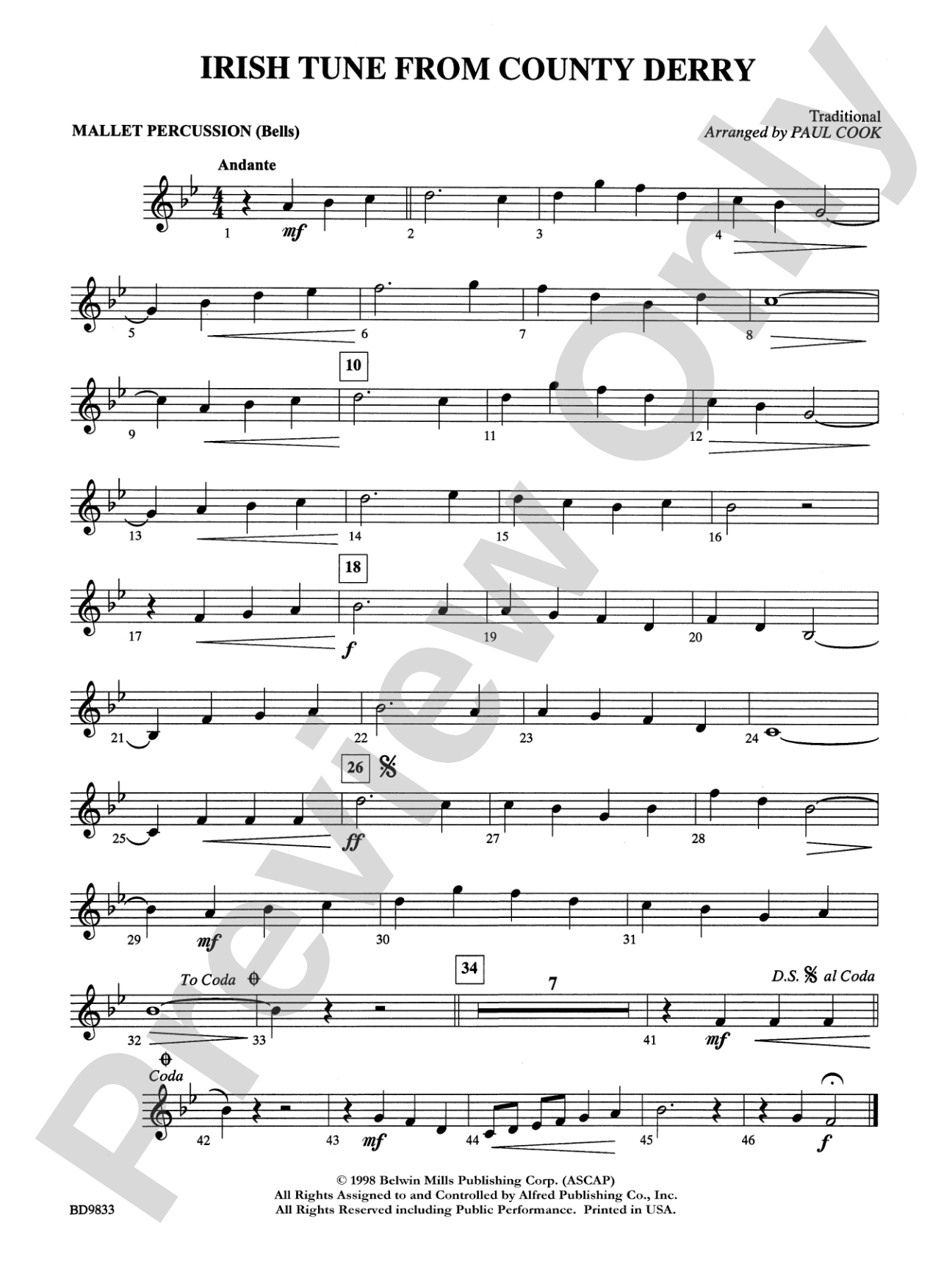 Irish Tune from County Derry: Mallets