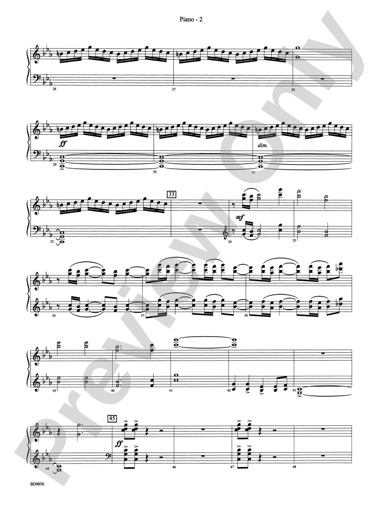 Songs of Earth, Water, Fire and Sky: Piano Accompaniment