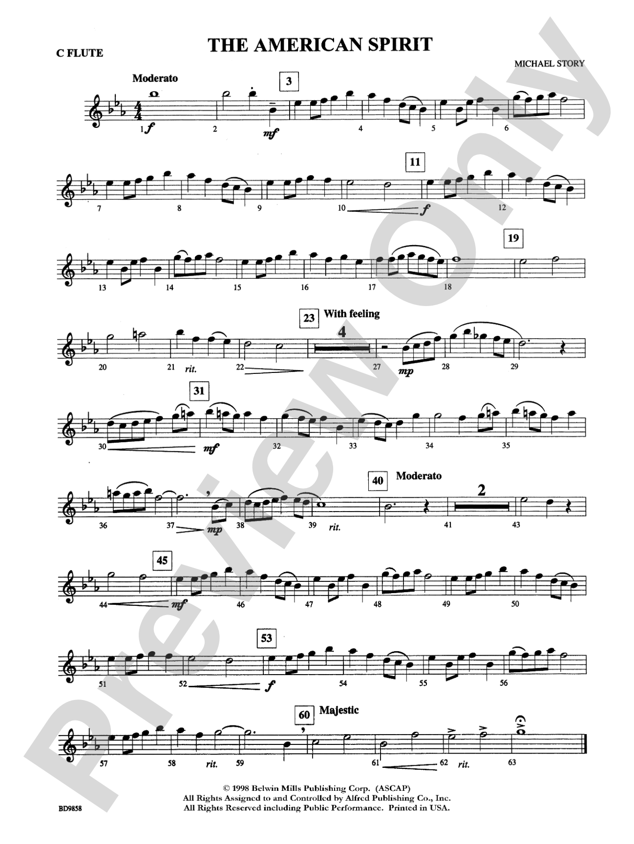 The American Spirit: Flute