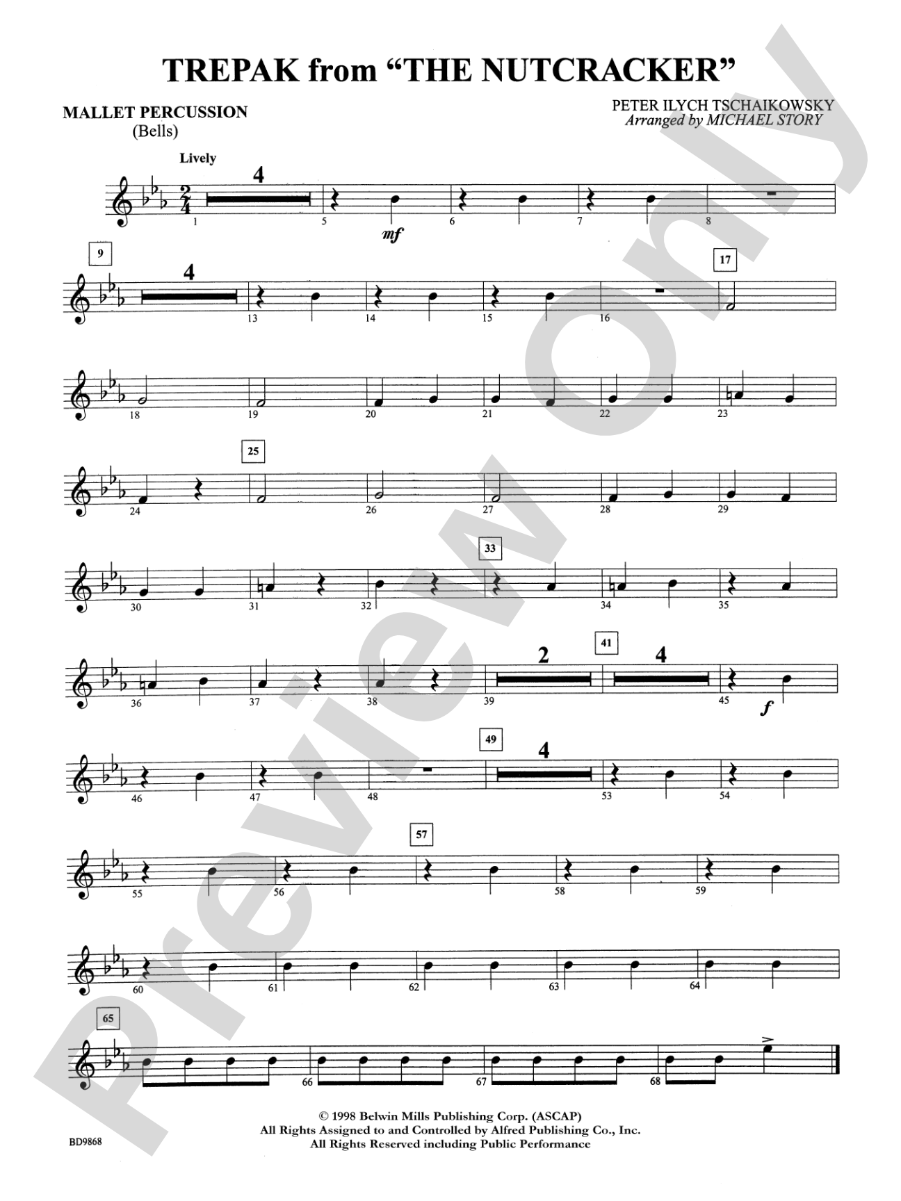 Trepak from The Nutcracker: Bells