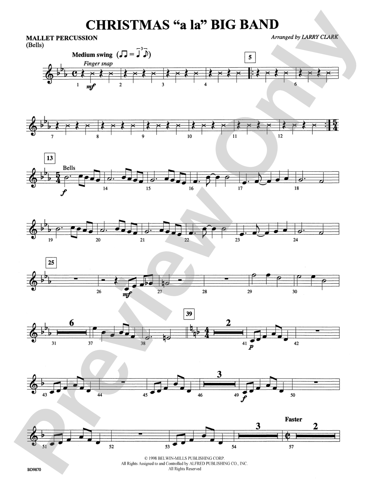 Christmas a la Big Band: Mallets