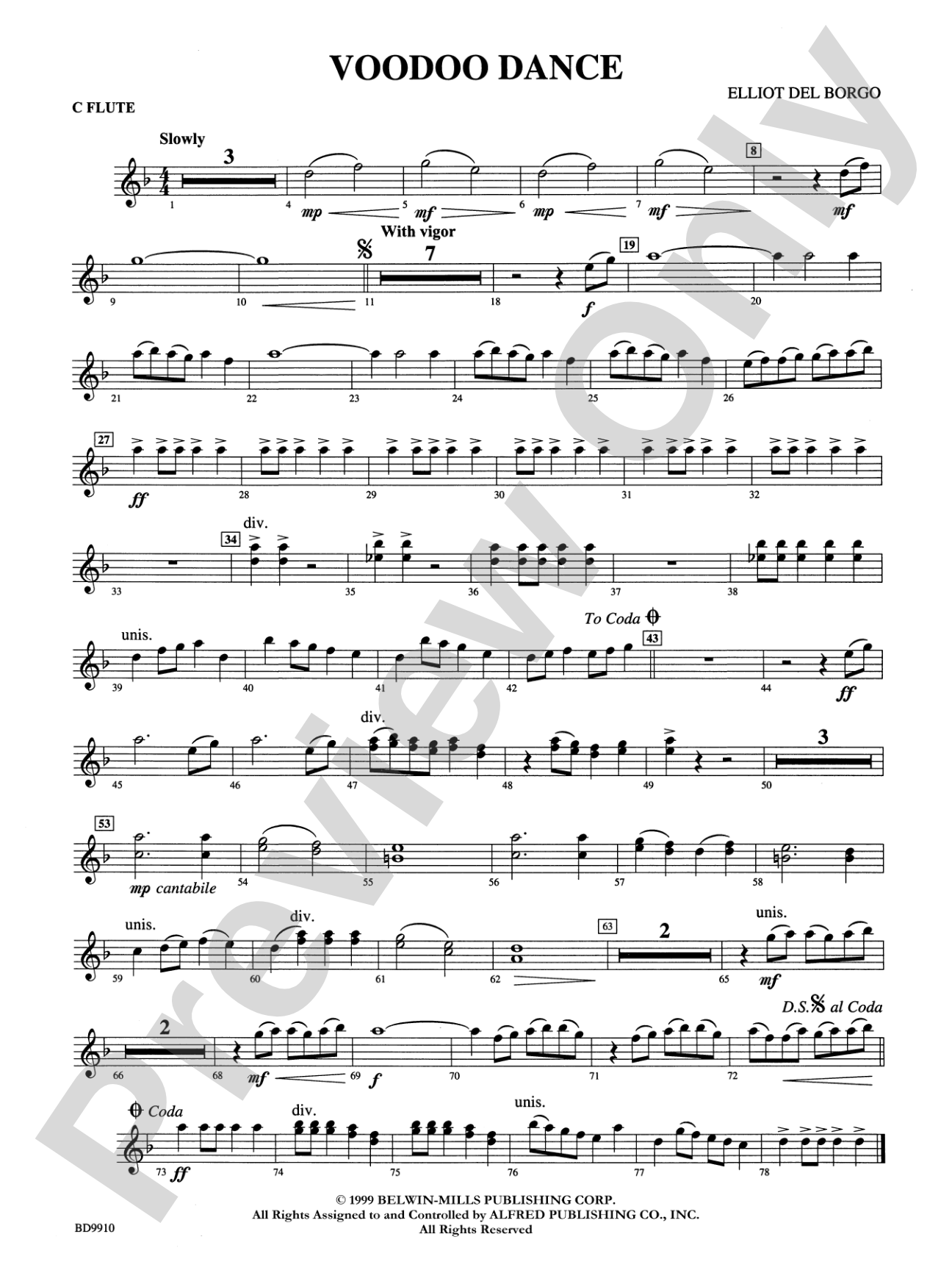 Voodoo Dance: Flute