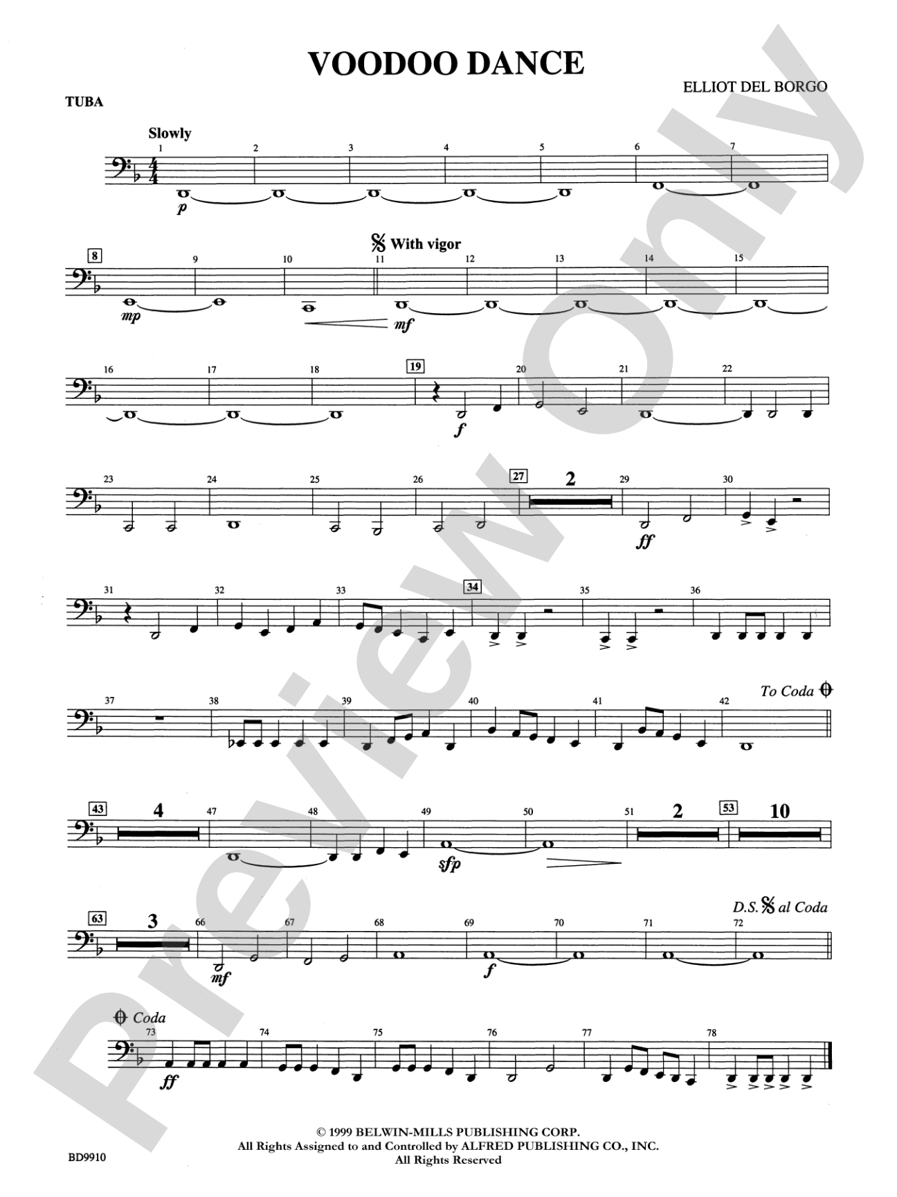 Voodoo Dance: Tuba